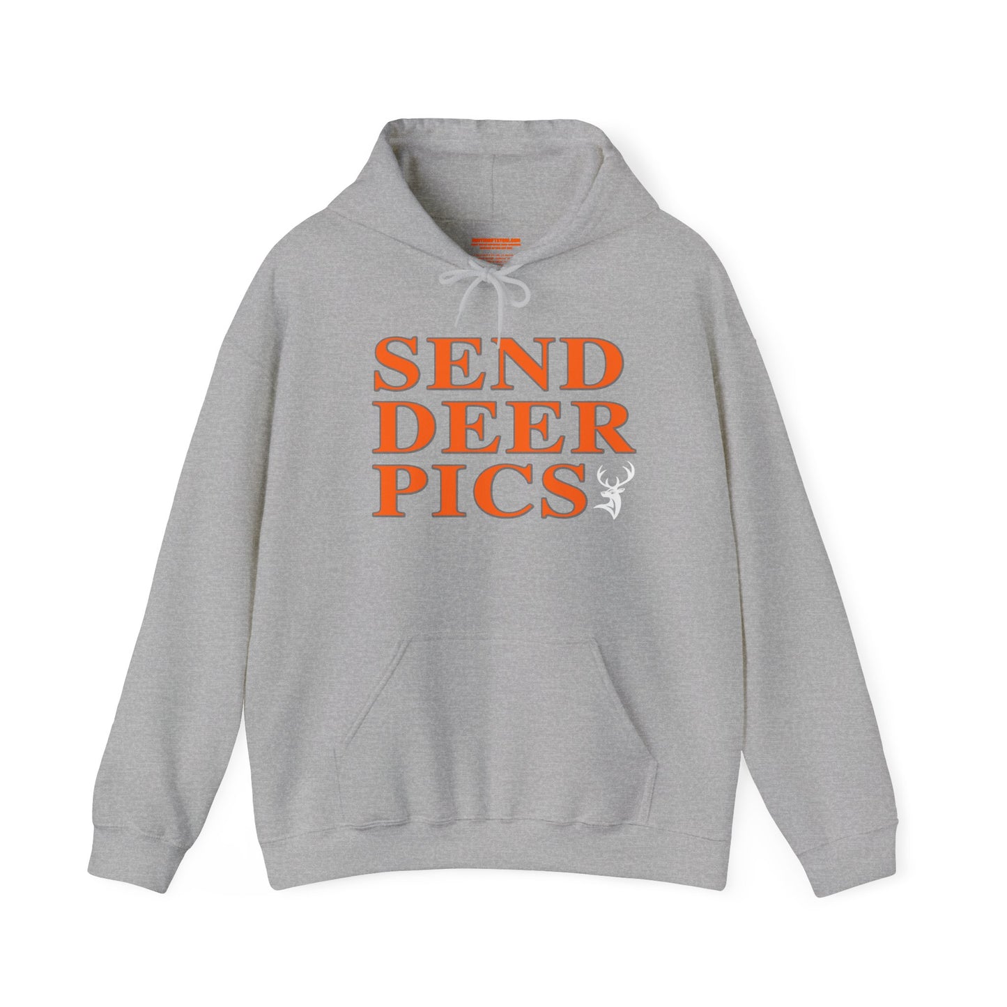 Send Deer Pics Hooded Sweatshirt