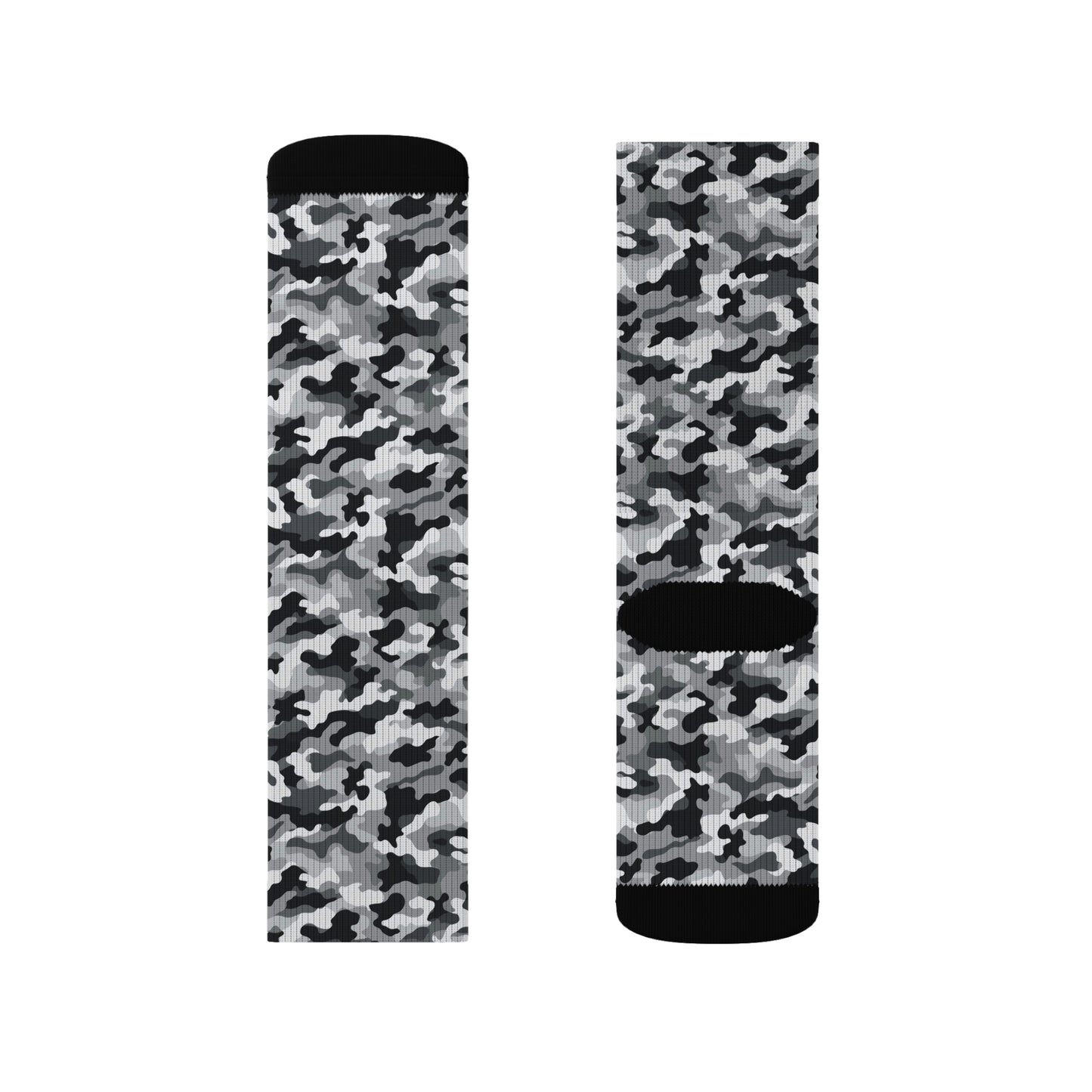 White Camo Socks