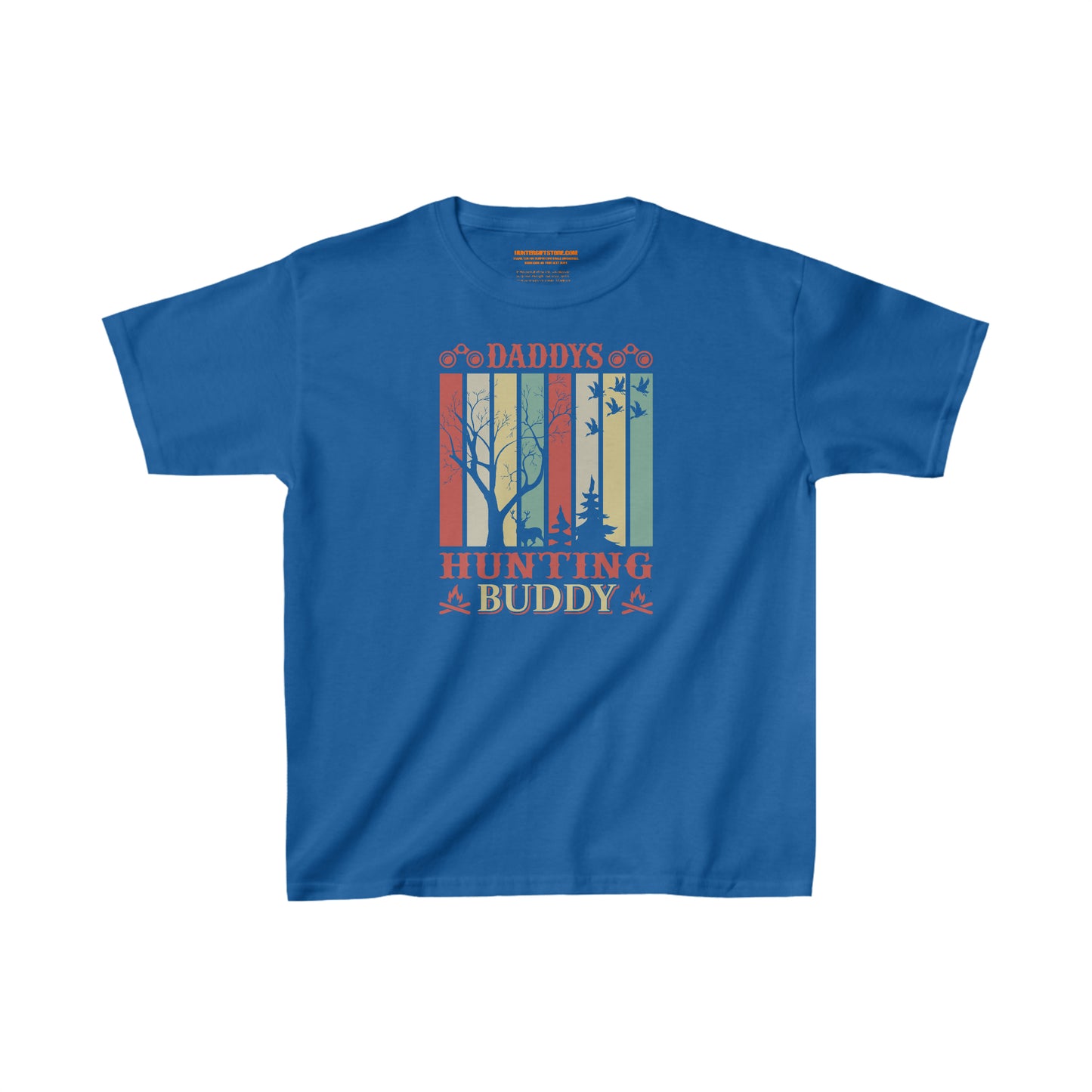 Daddy's Hunting Buddy Kids T-Shirt