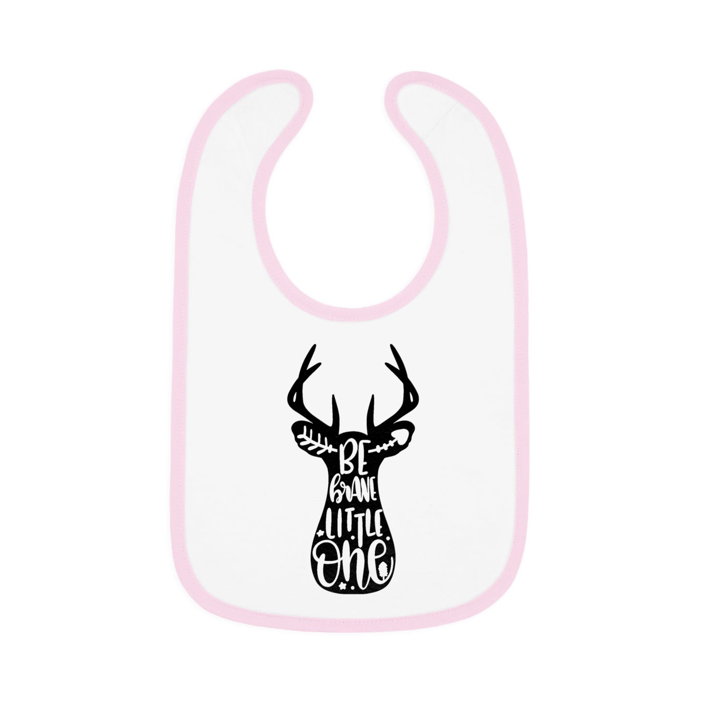 Be Brave Little One Baby Jersey Bib