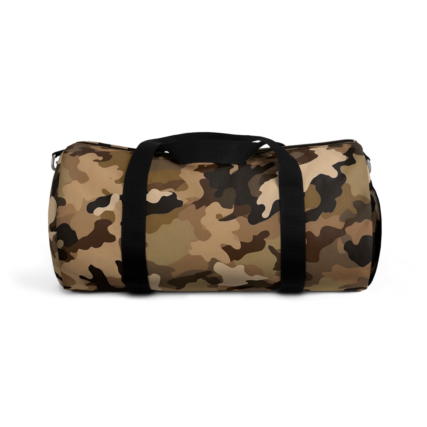 Brown Camo Duffel Bag