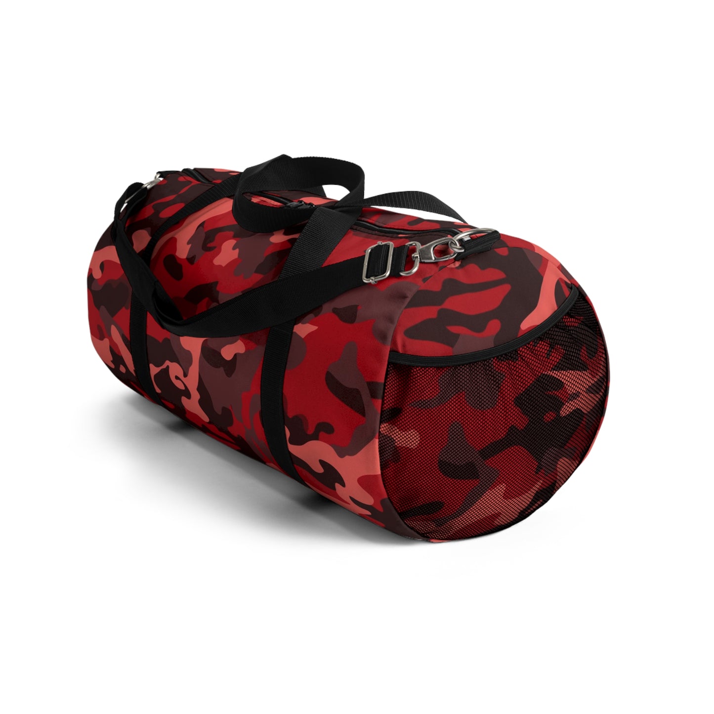 Red Camo Duffel Bag