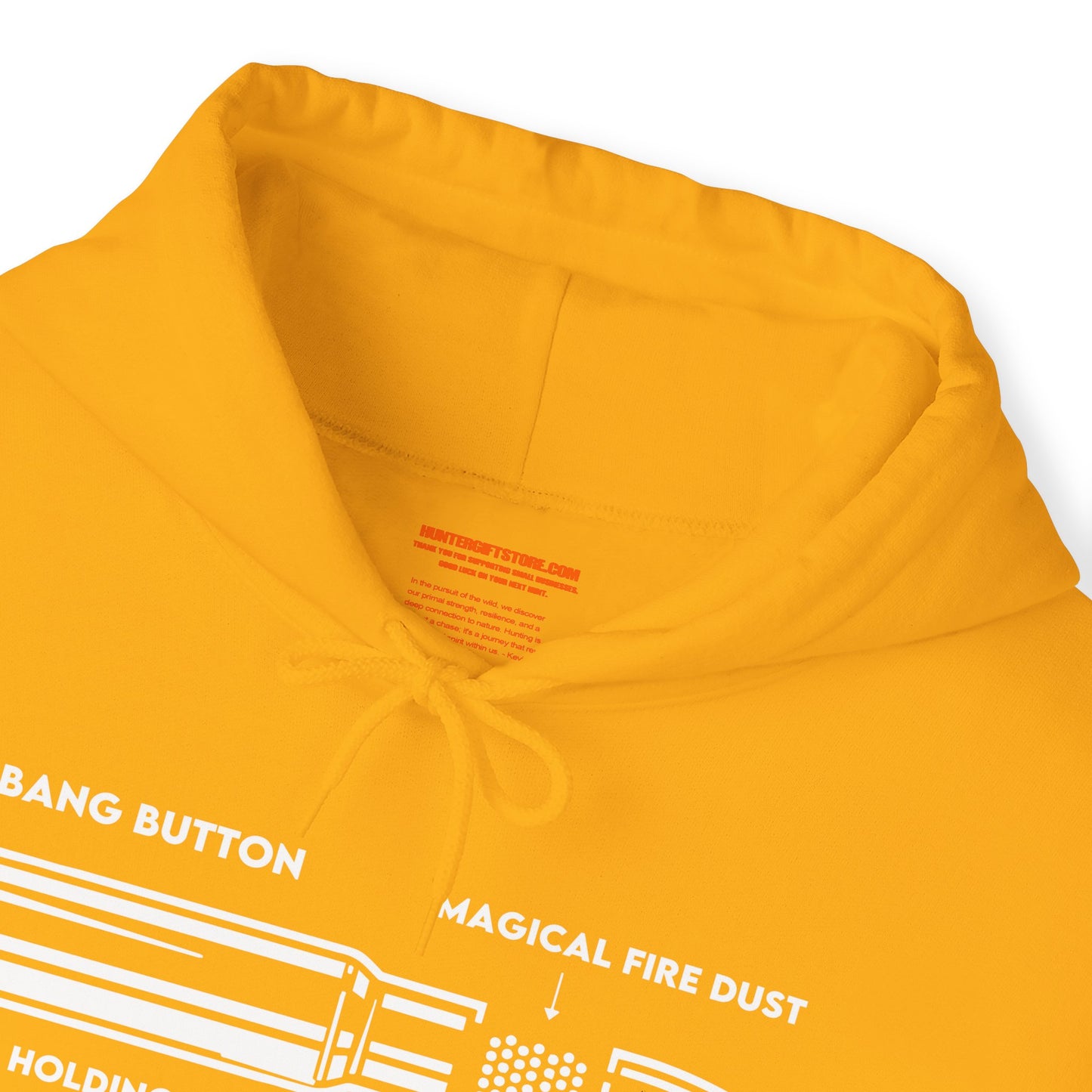 Anatomy of A Pew Hooded Sweatshirt