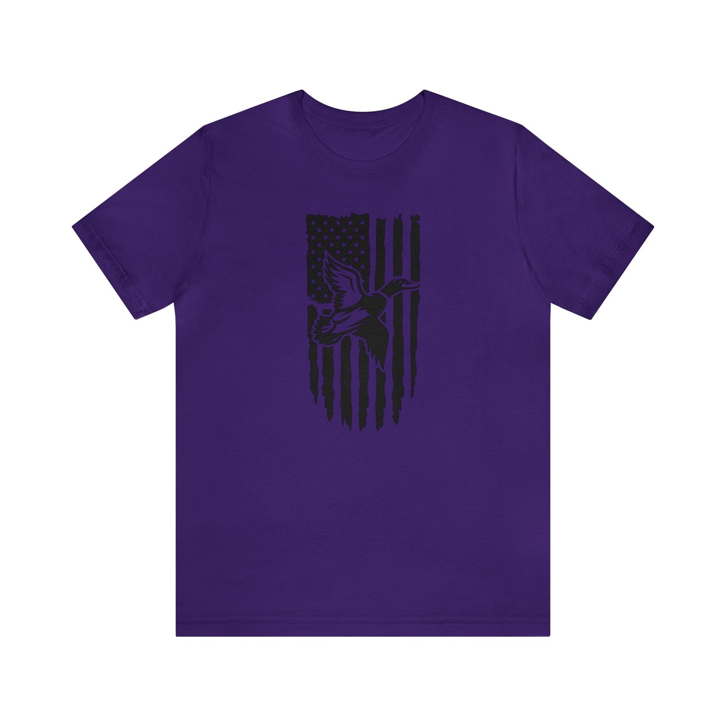 Duck Flying American Flag T-Shirt