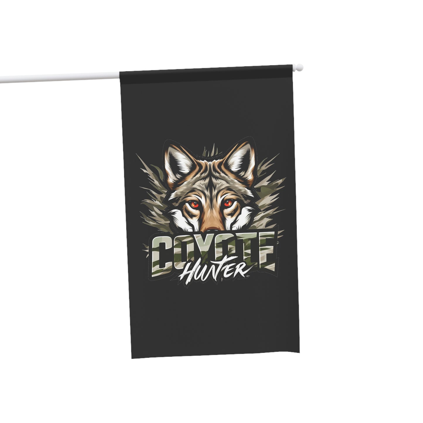 Coyote Head Hunter Flag