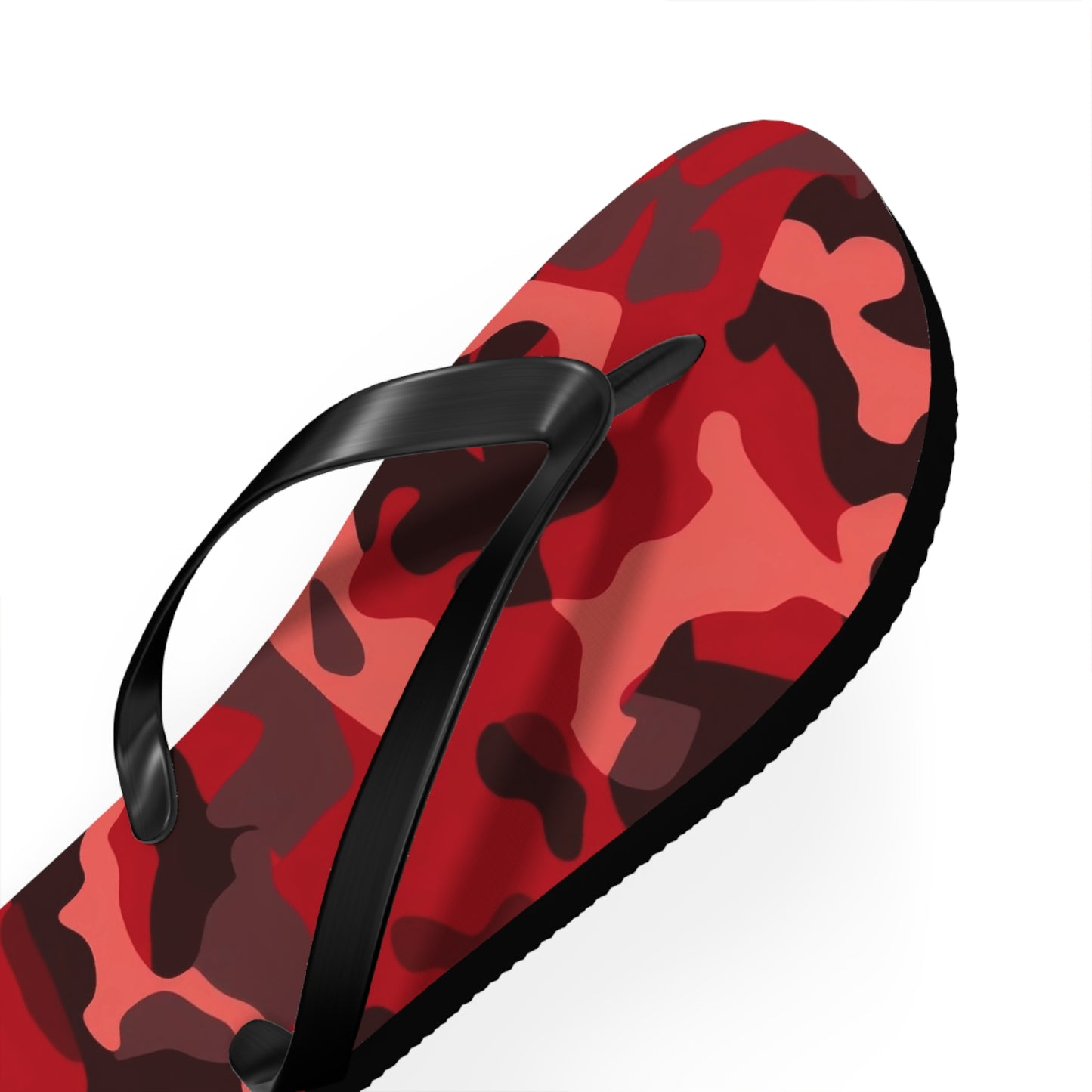 Red Camo Flip Flops