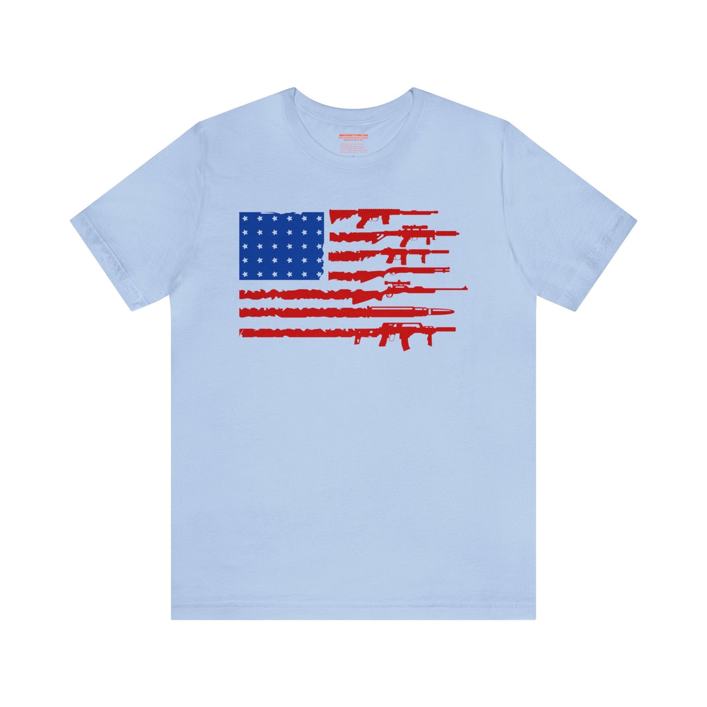 American Flag Guns T-Shirt