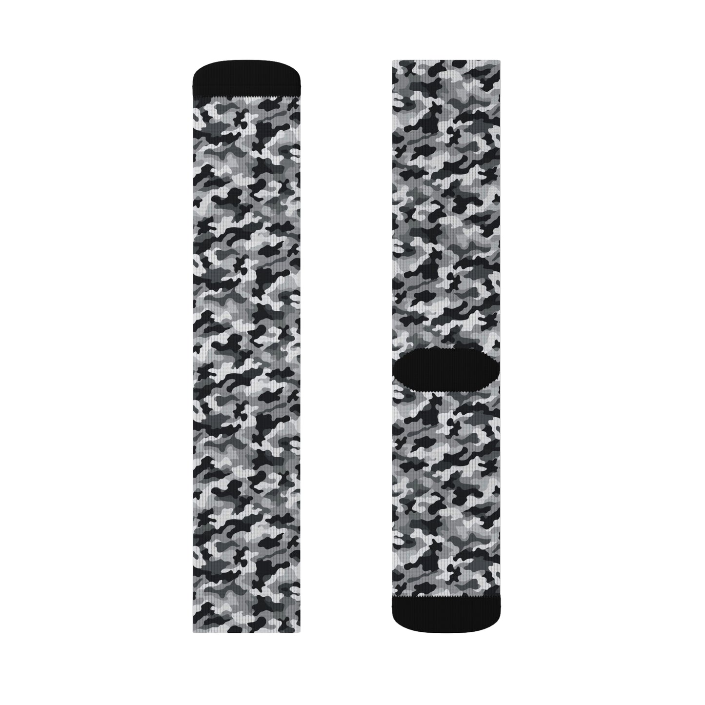 White Camo Socks