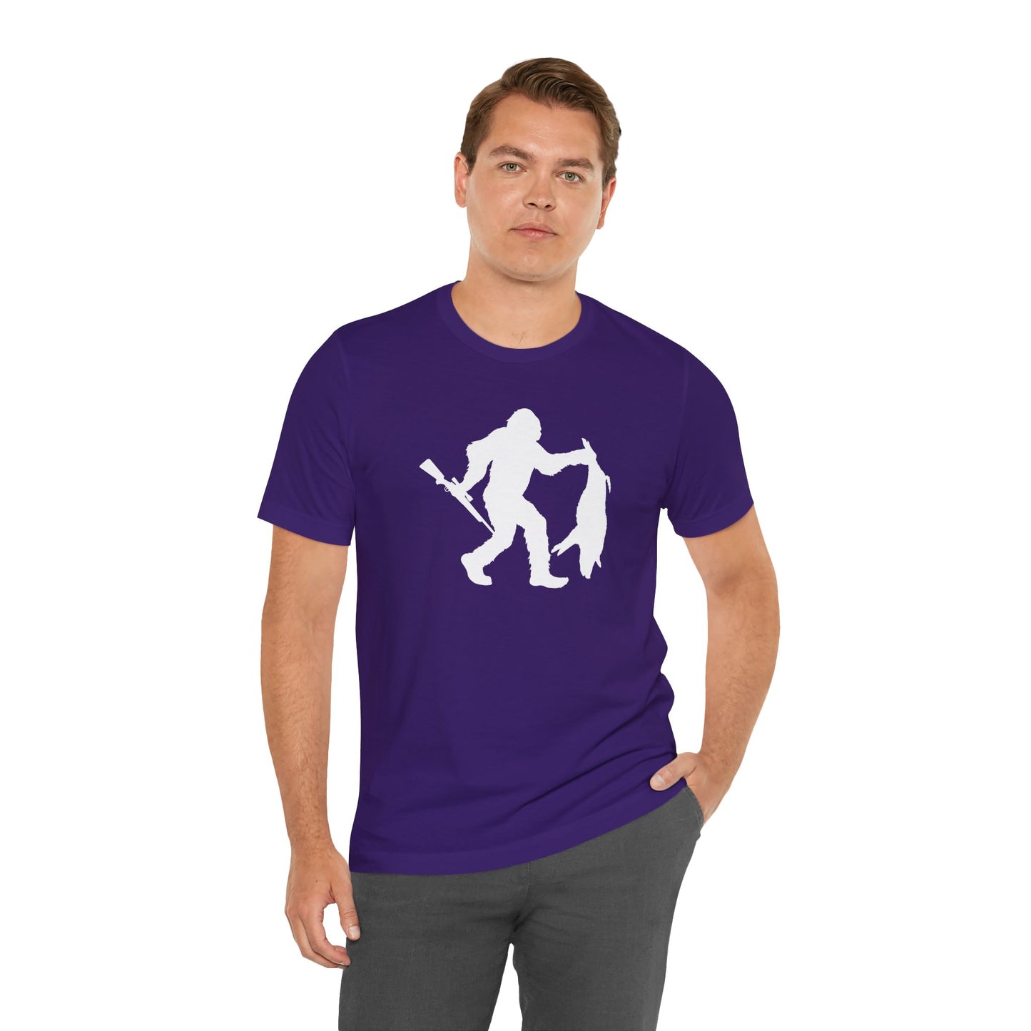 Bigfoot Carrying Hog T-Shirt