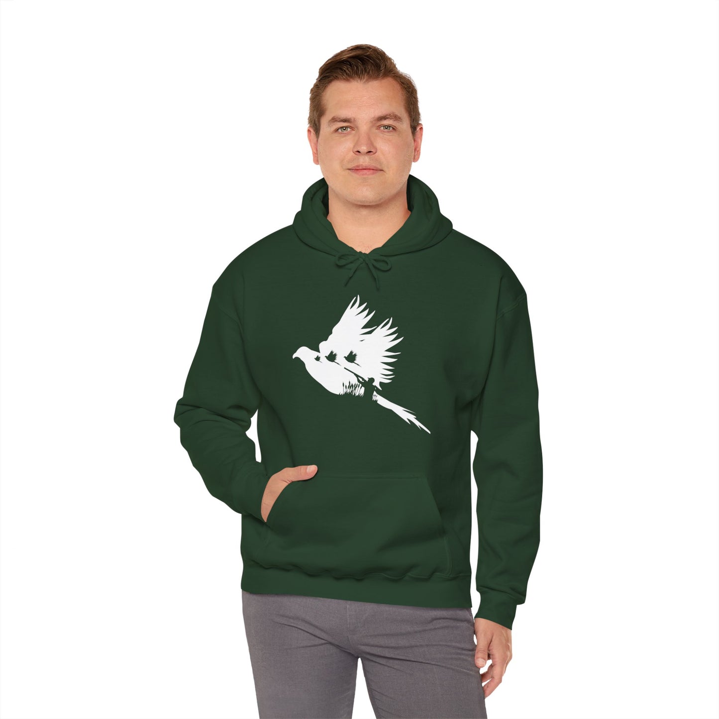 Pheasant Hunting Hooded Sweatshirt