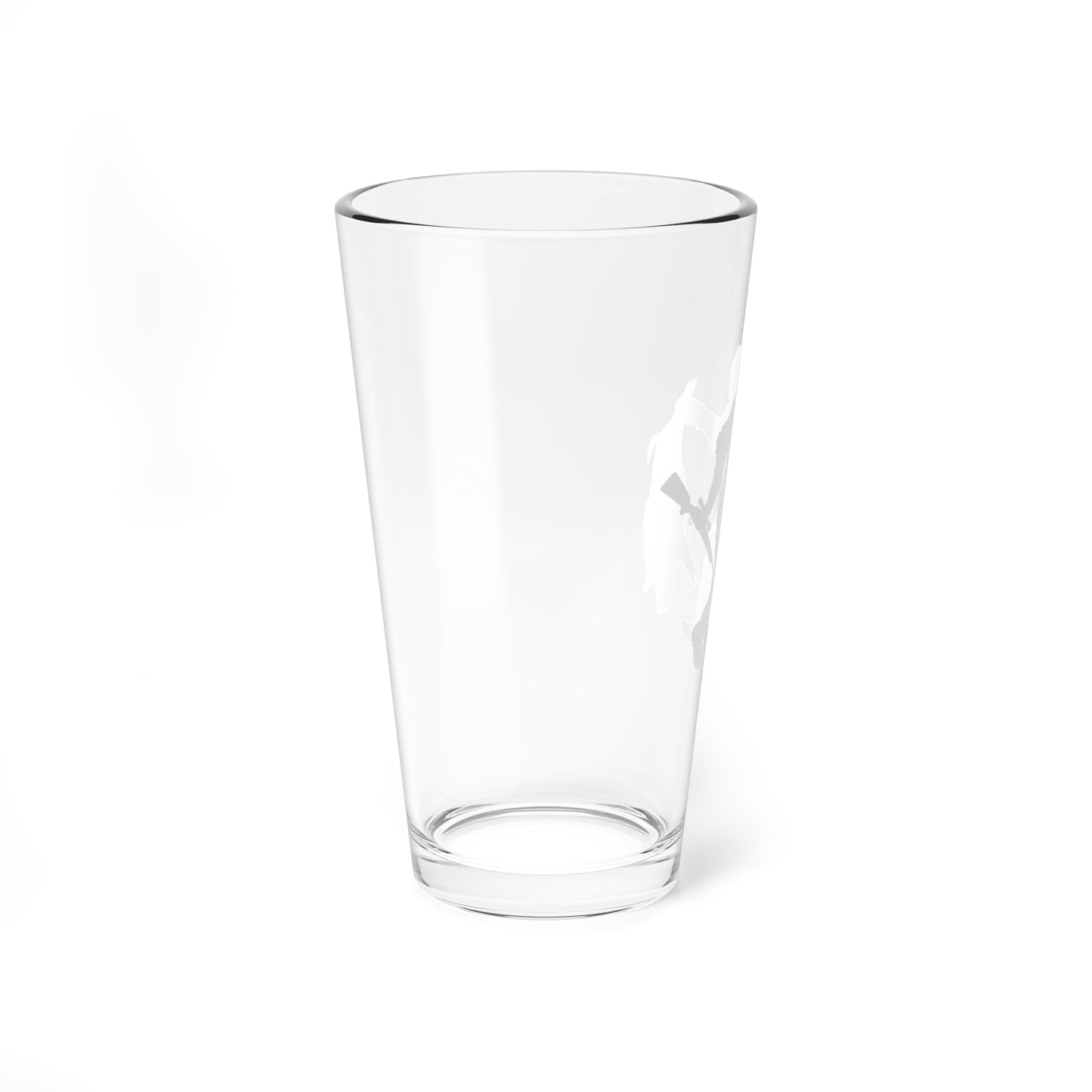Bigfoot Carrying Hog Pint Glass