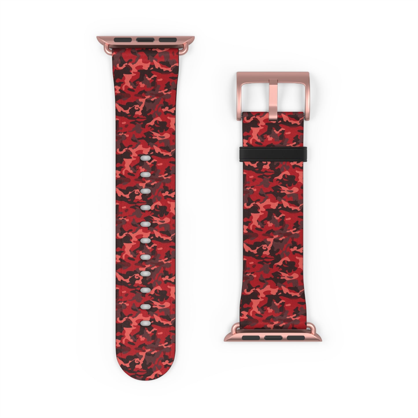 Red Camo Apple Watch Band