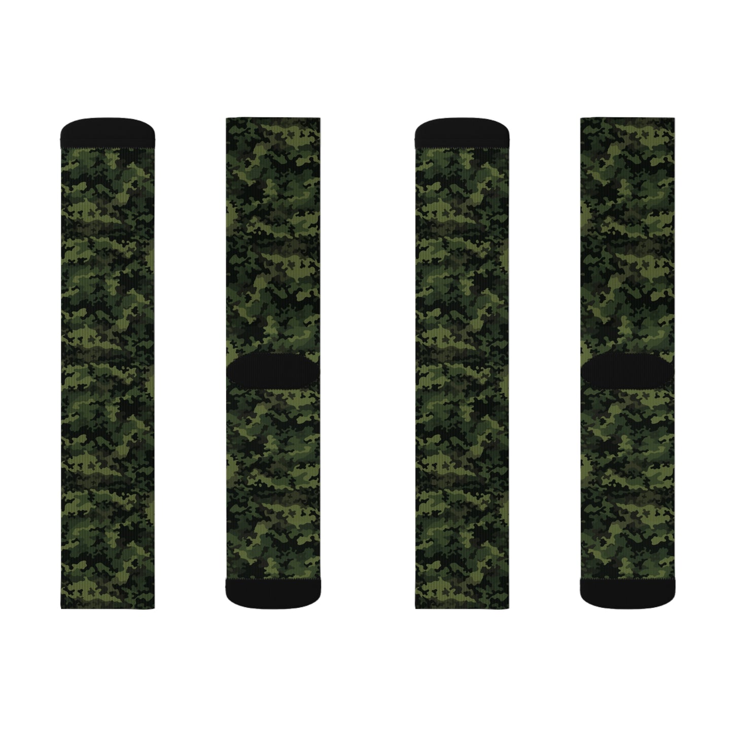Green Camo Socks