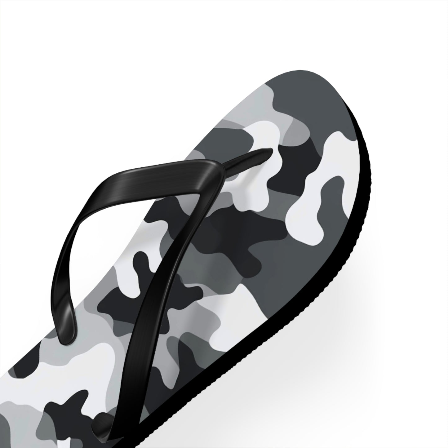 White Camo Flip Flops