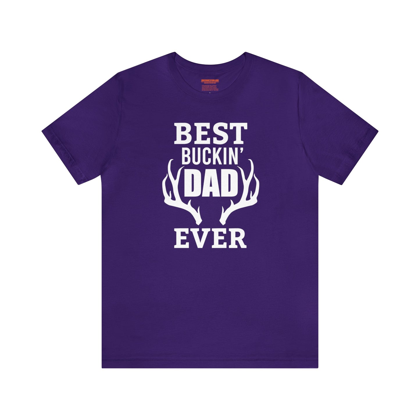 Best Bucking Dad Ever Antlers T-Shirt