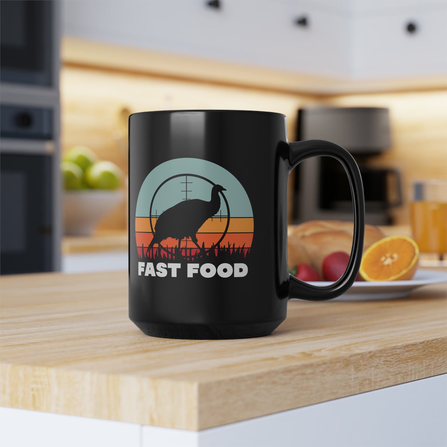 Turkey Fast Food Mug, 15oz