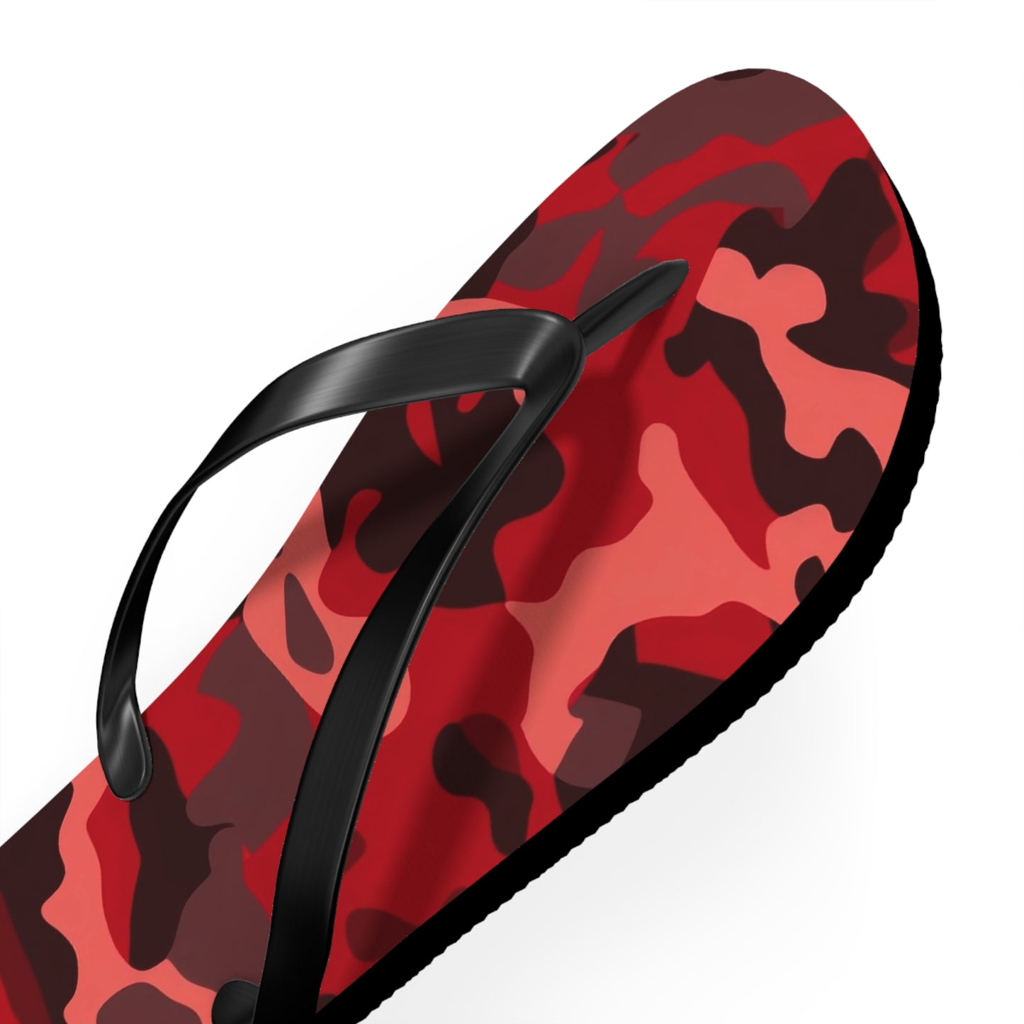 Red Camo Flip Flops