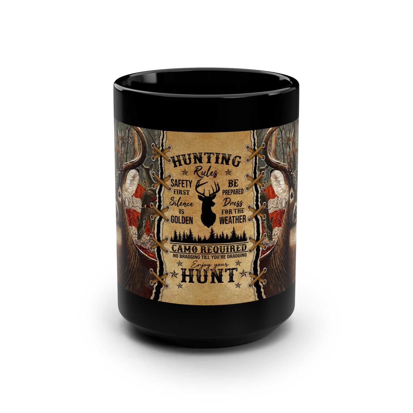 Deer Hunting Mug, 15oz