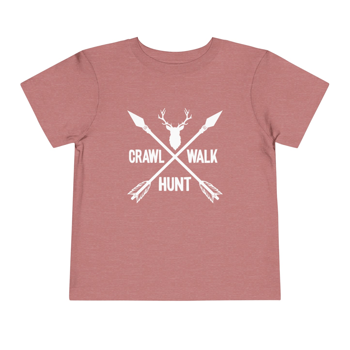 Crawl Walk Hunt Toddler T-Shirt