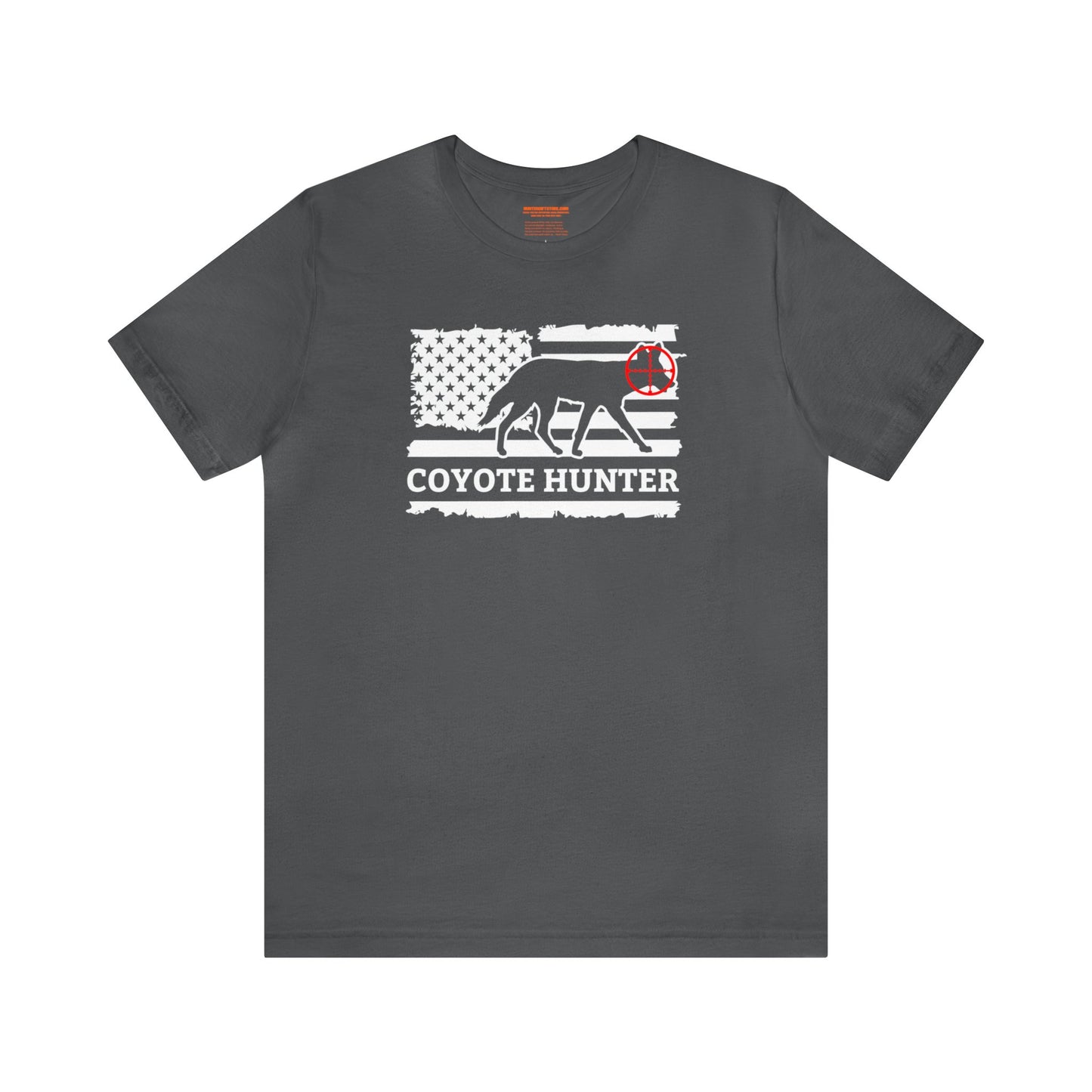 American Flag Coyote Hunter T-Shirt