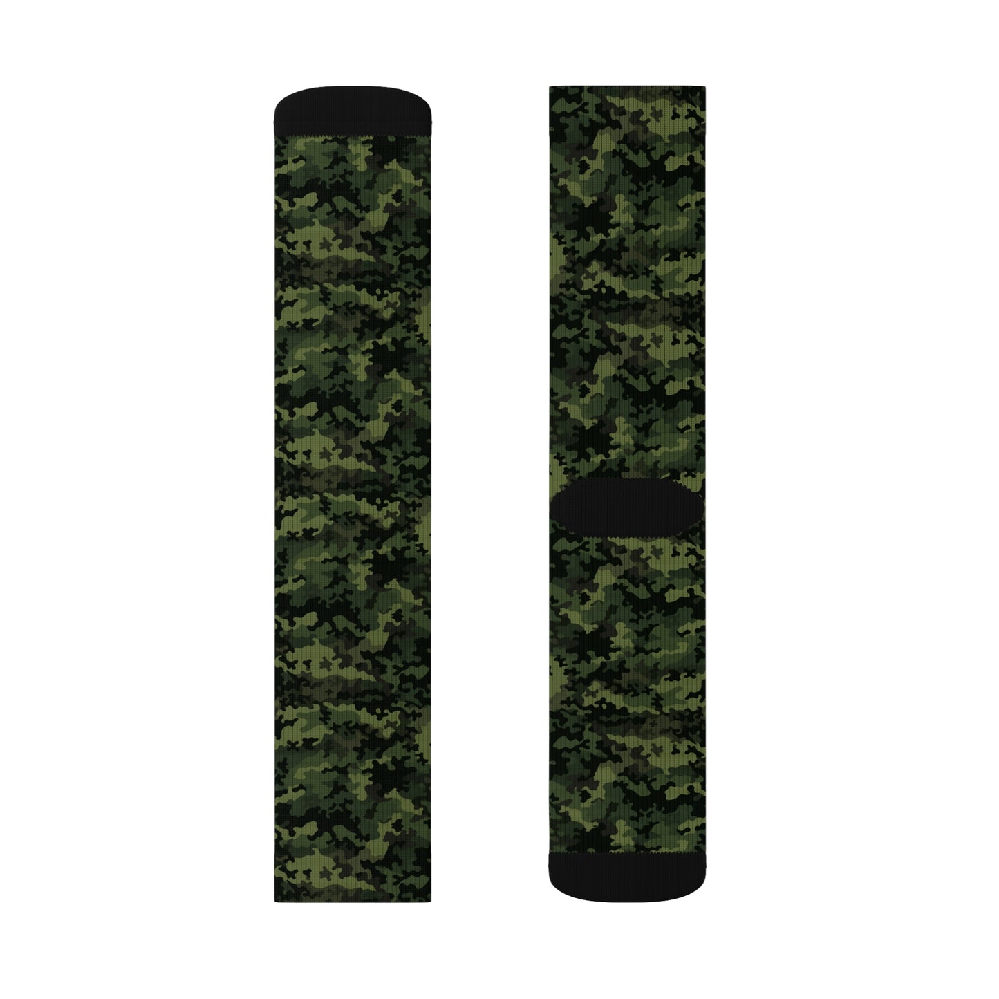Green Camo Socks