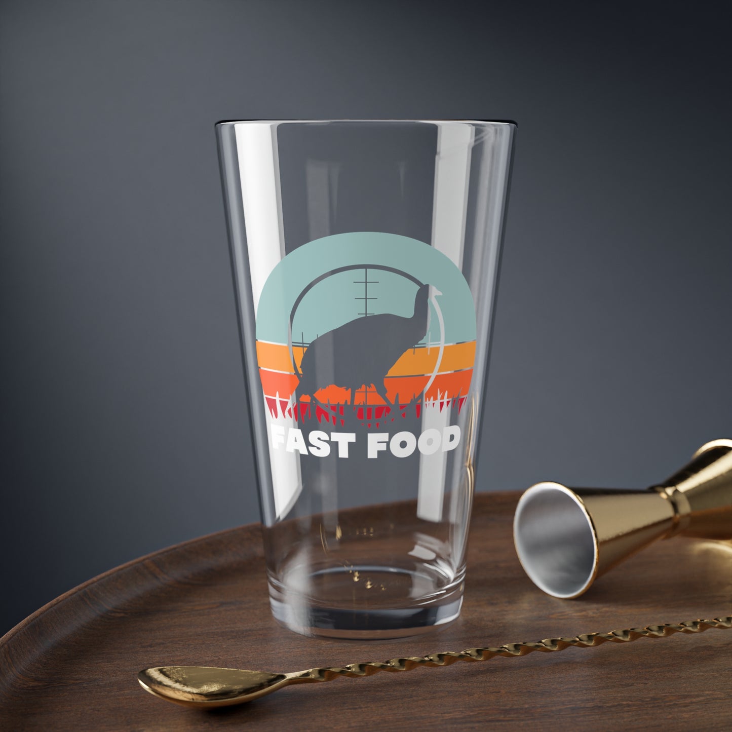 Turkey Fast Food Pint Glass