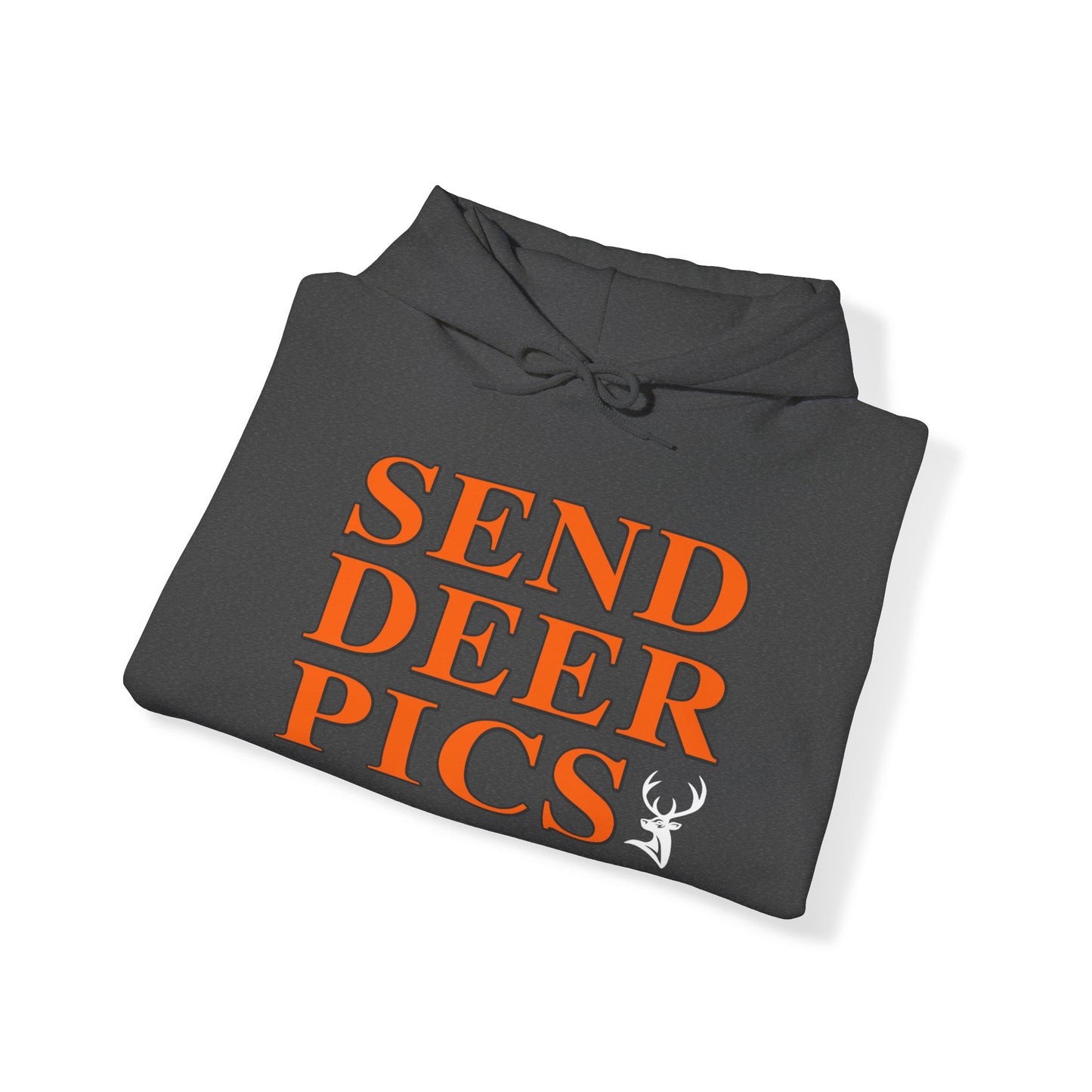 Send Deer Pics Hooded Sweatshirt