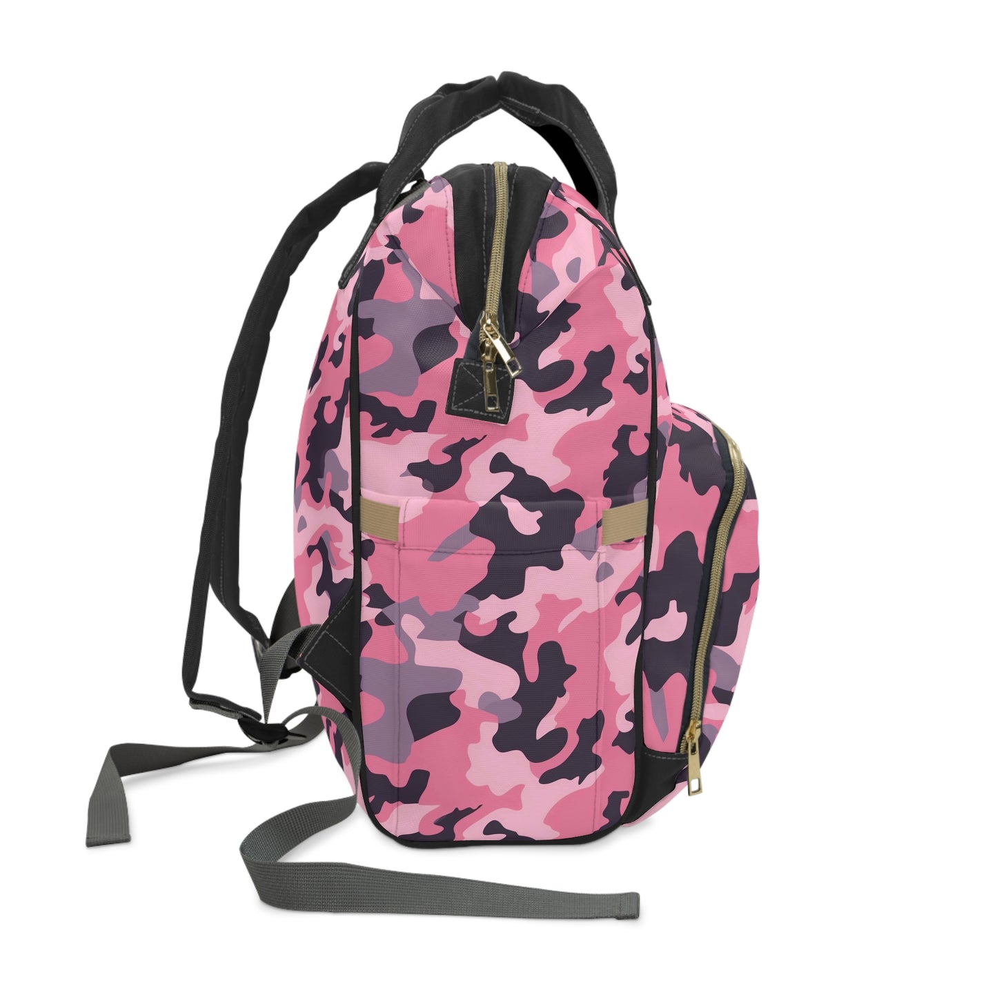 Pink Camo Diaper Backpack