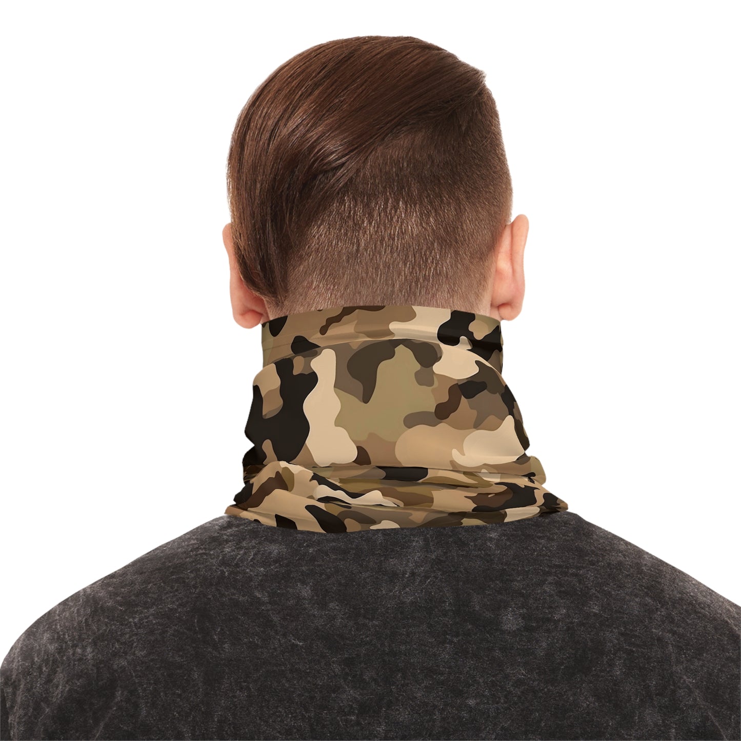 Brown Camo Neck Gaiter