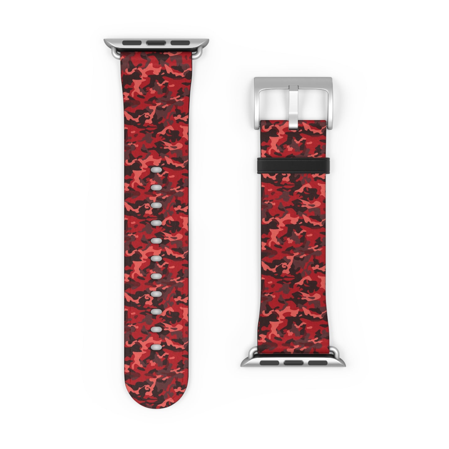 Red Camo Apple Watch Band