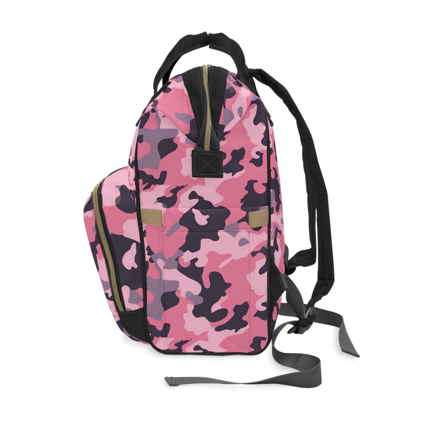 Pink Camo Diaper Backpack