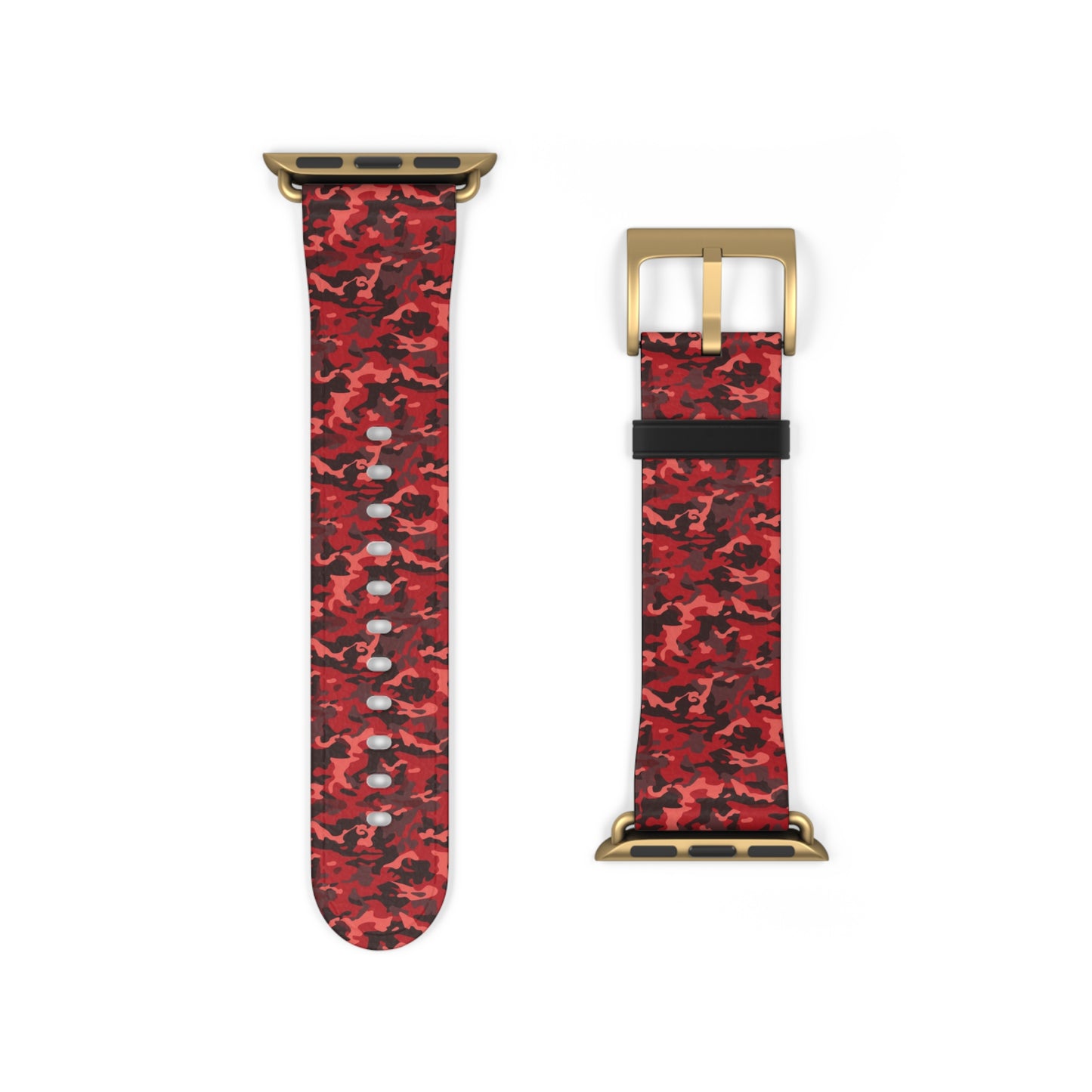 Red Camo Apple Watch Band