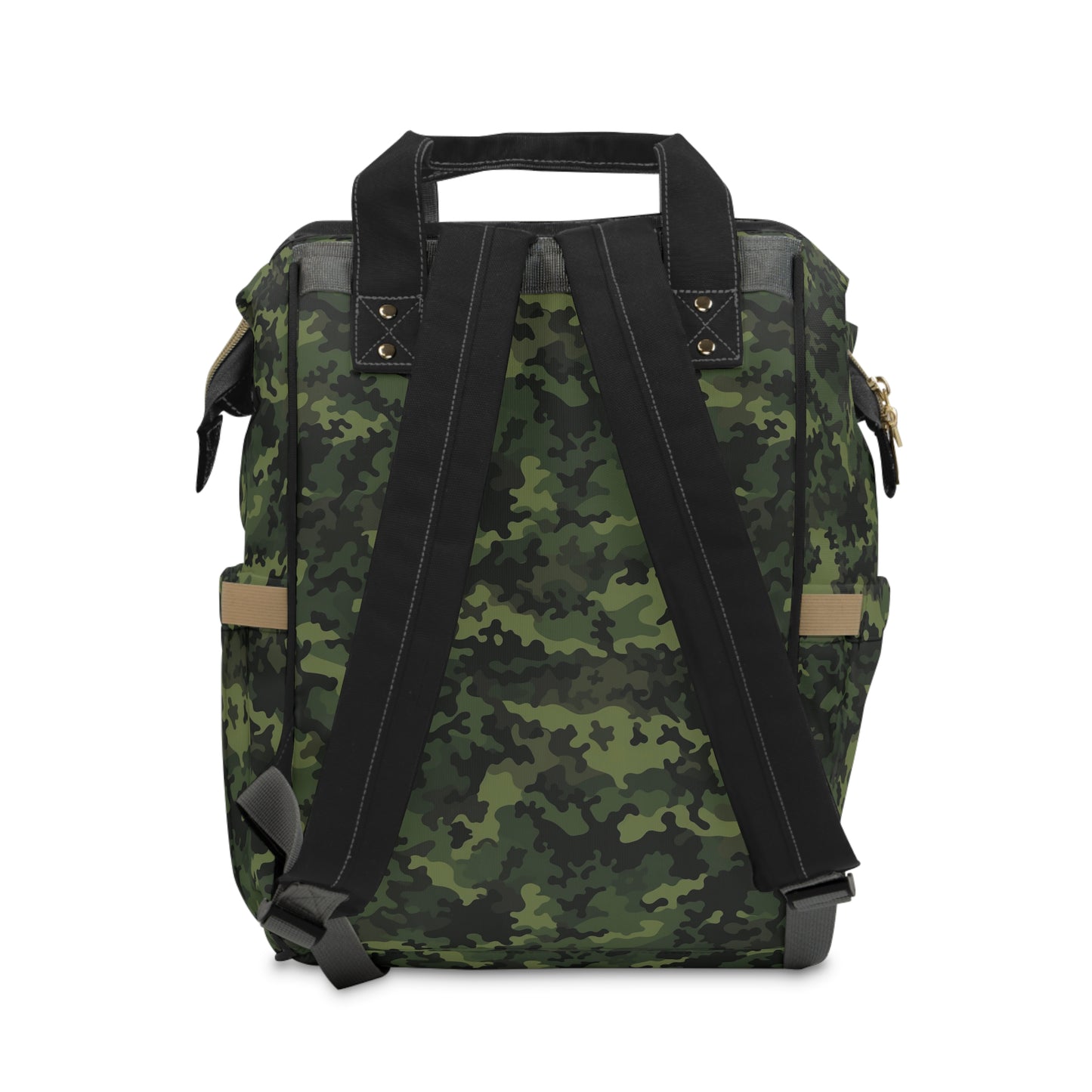 Green Camo Diaper Backpack