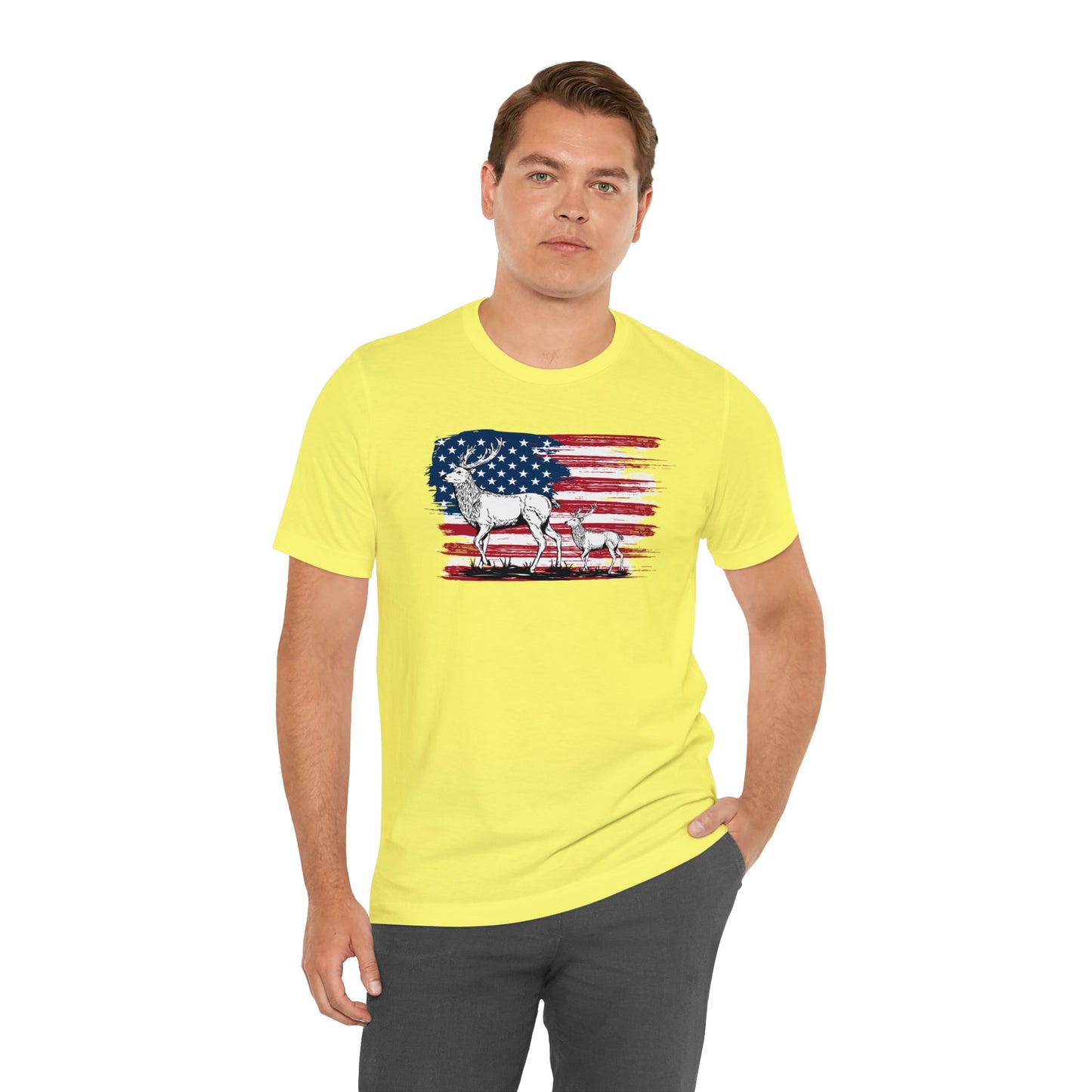 Hunting American Flag T-Shirt