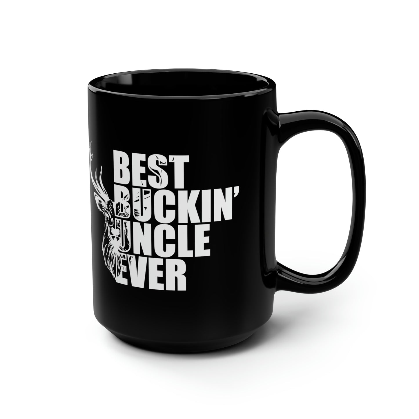 Best Buckin' Uncle Ever Mug, 15oz