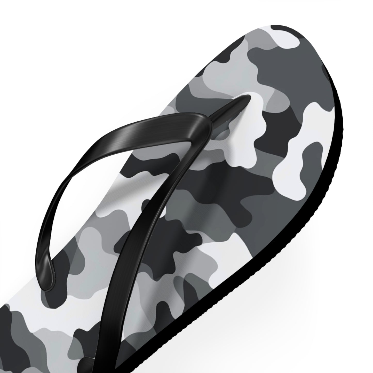 White Camo Flip Flops
