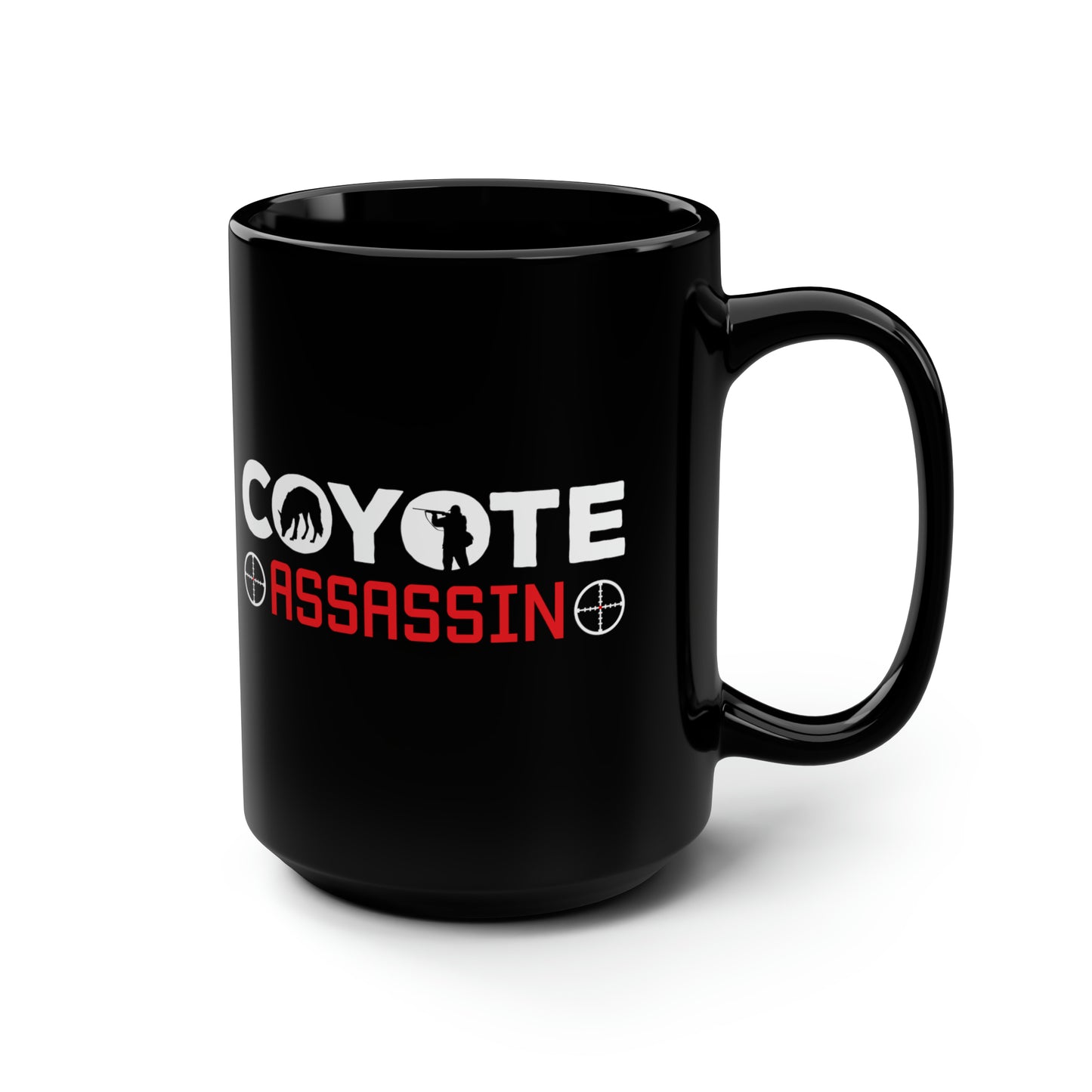 Coyote Assassin Mug, 15oz