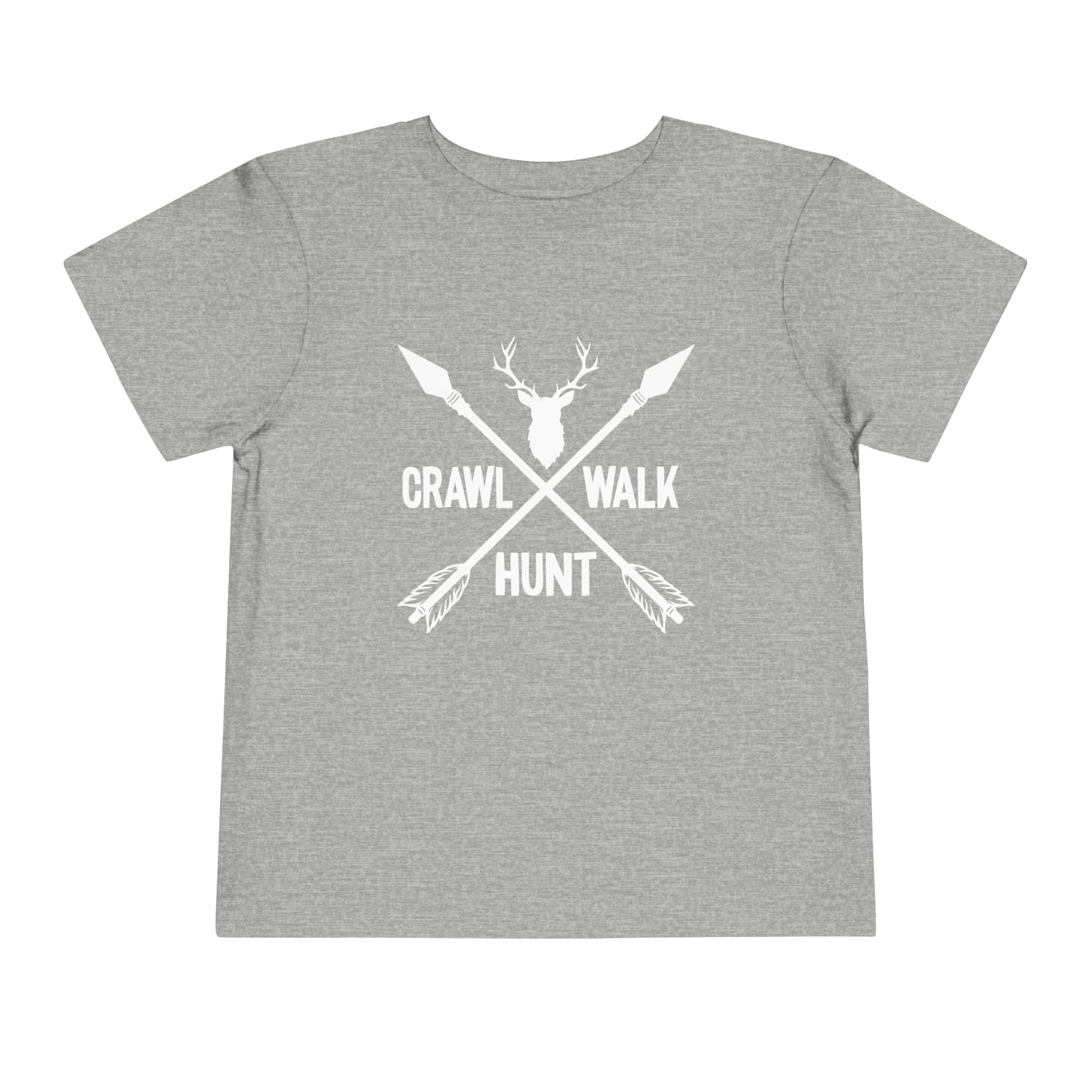 Crawl Walk Hunt Toddler T-Shirt