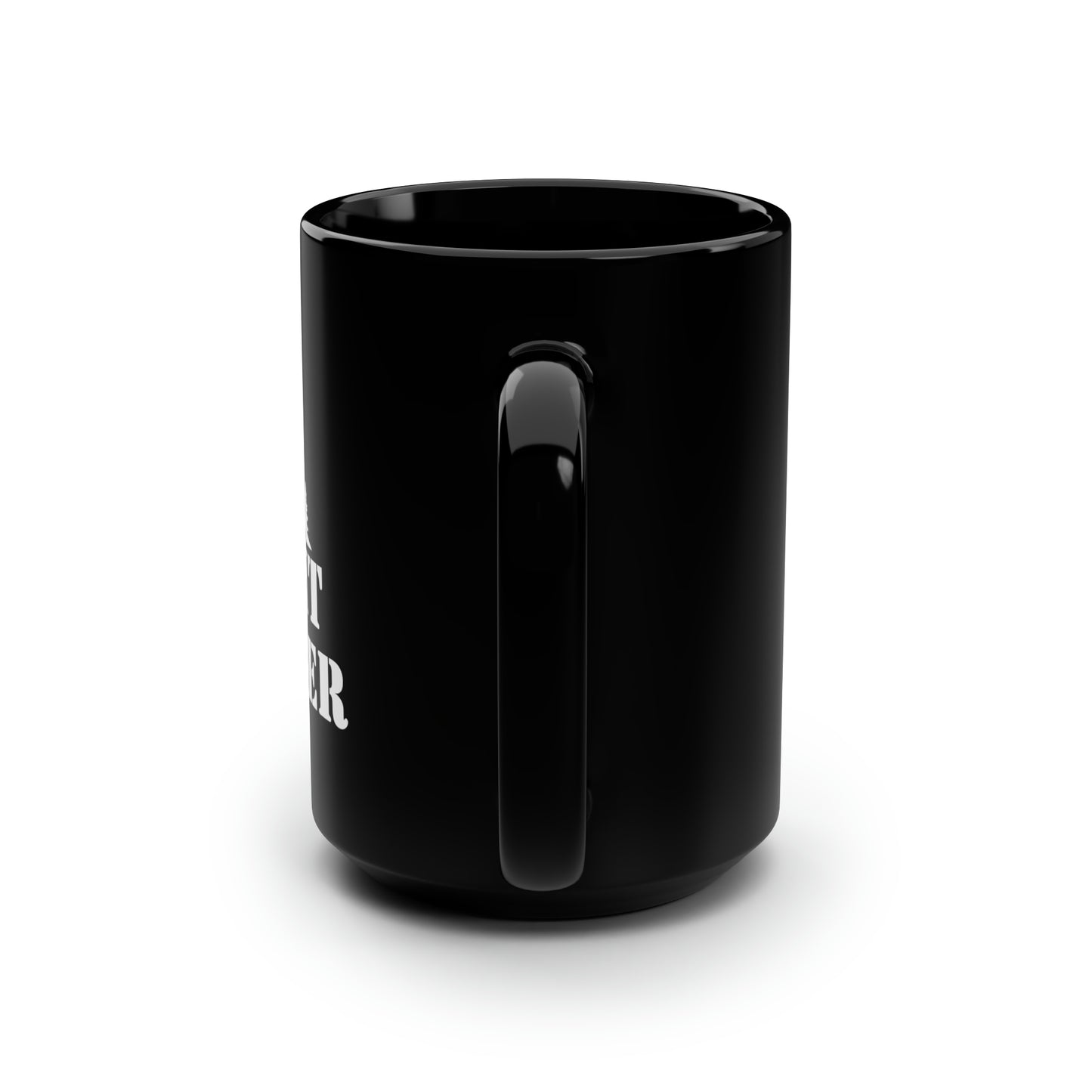 Coyote Night Hunter Red Dot Mug, 15oz