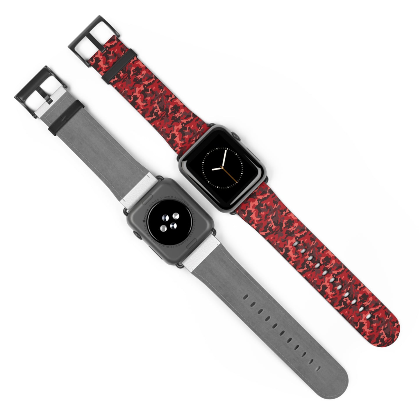 Red Camo Apple Watch Band