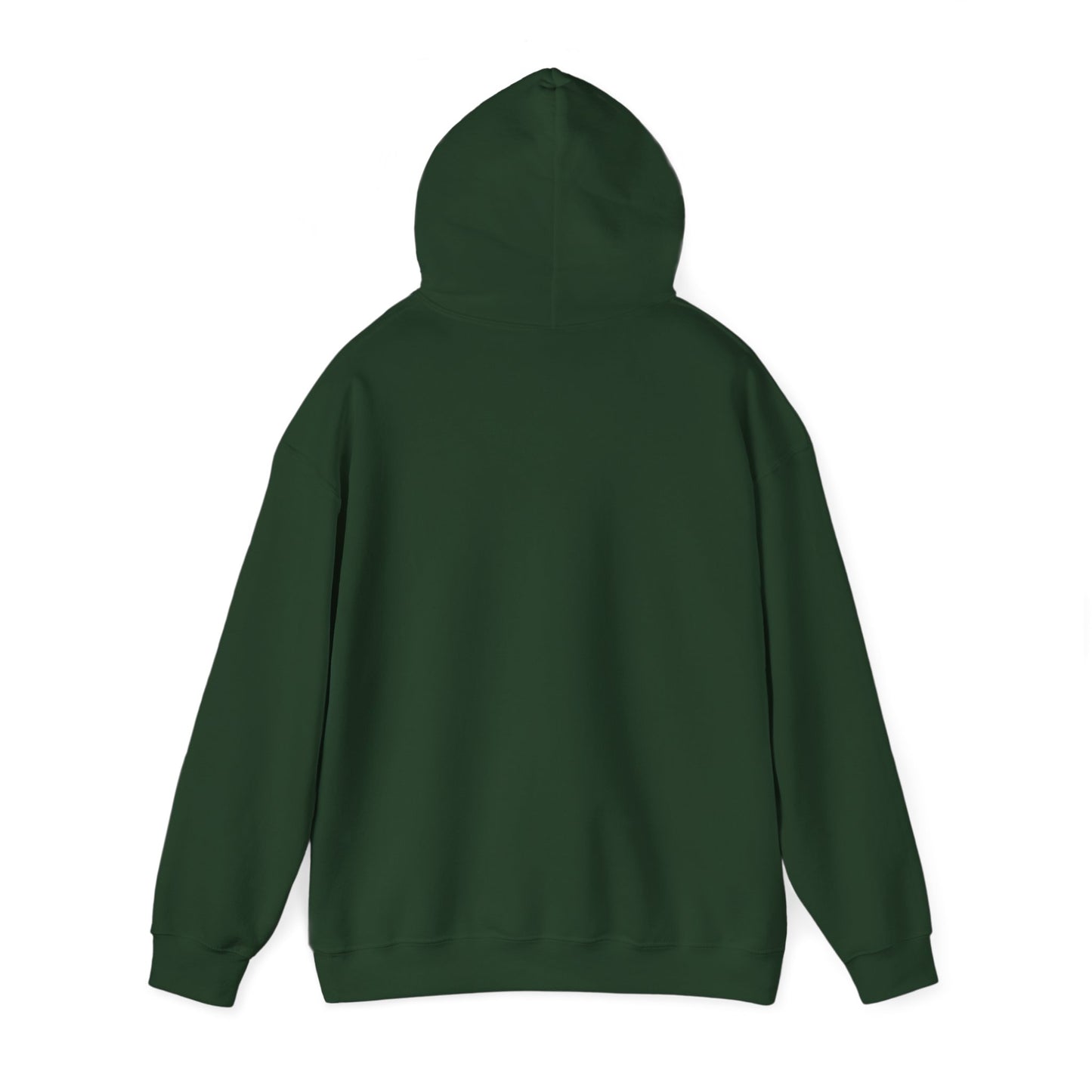 Bison Head American Flag Hooded Sweatshirt