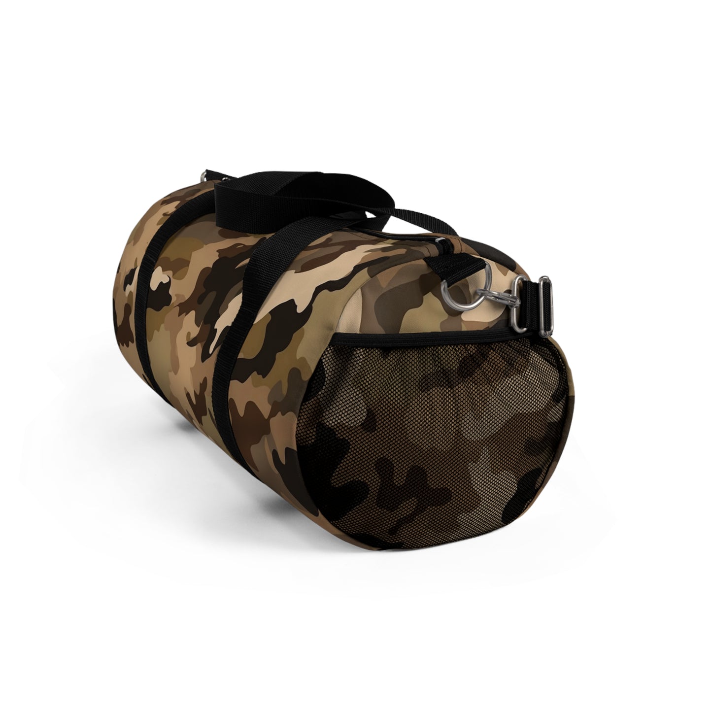 Brown Camo Duffel Bag