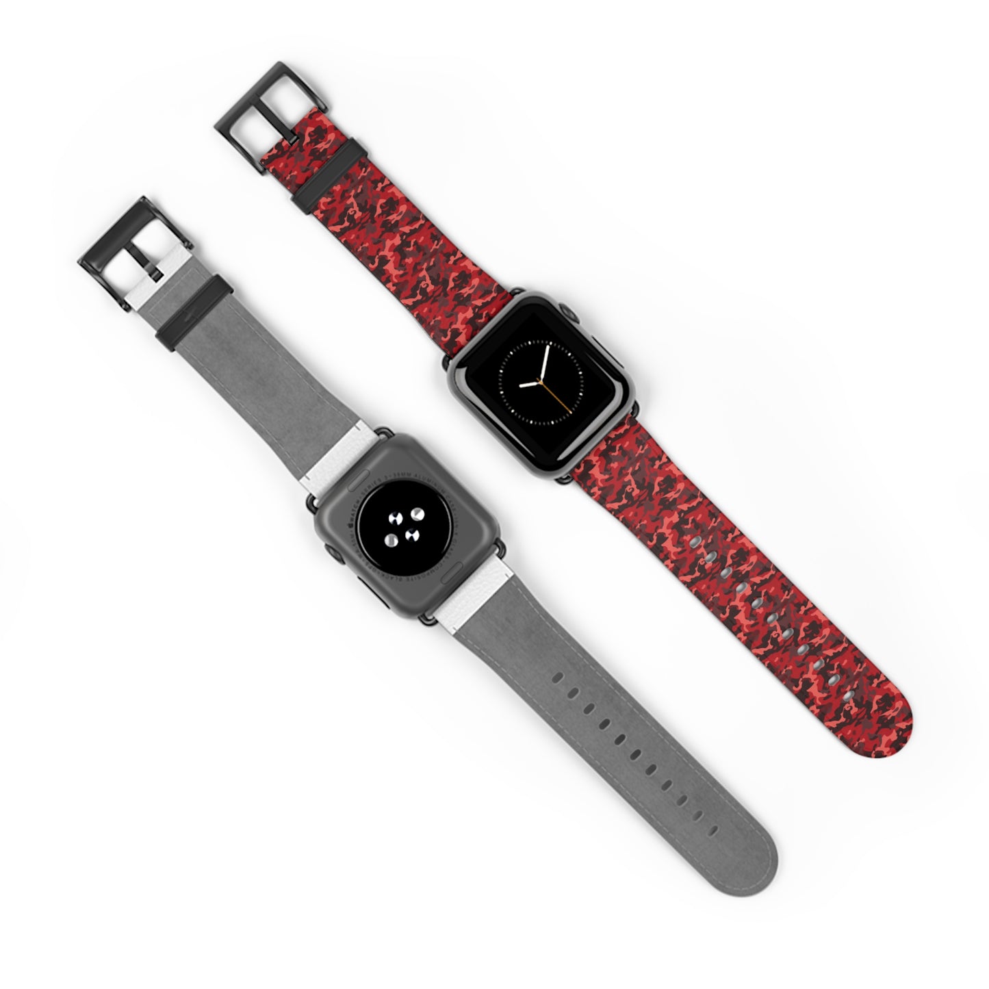 Red Camo Apple Watch Band