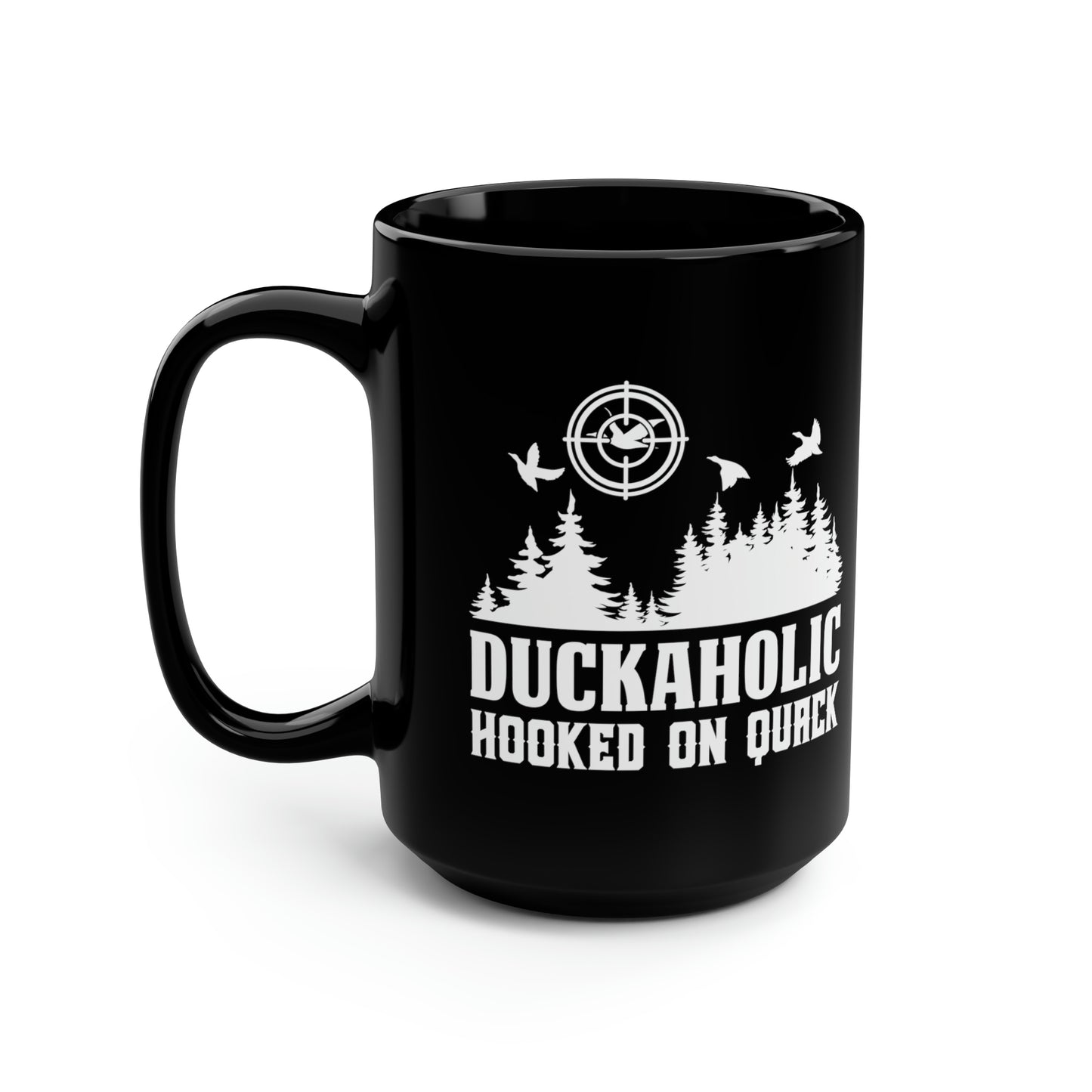 Duckaholic Hook On Quack Mug, 15oz