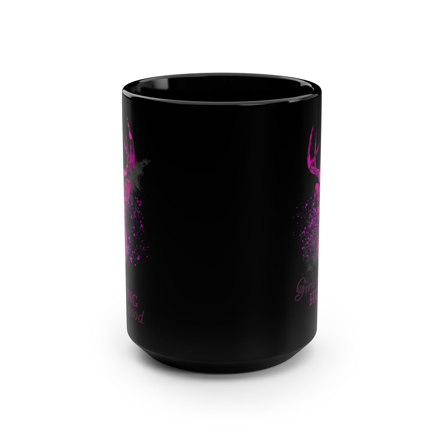 Girls Make Hunting Look Good Mug, 15oz