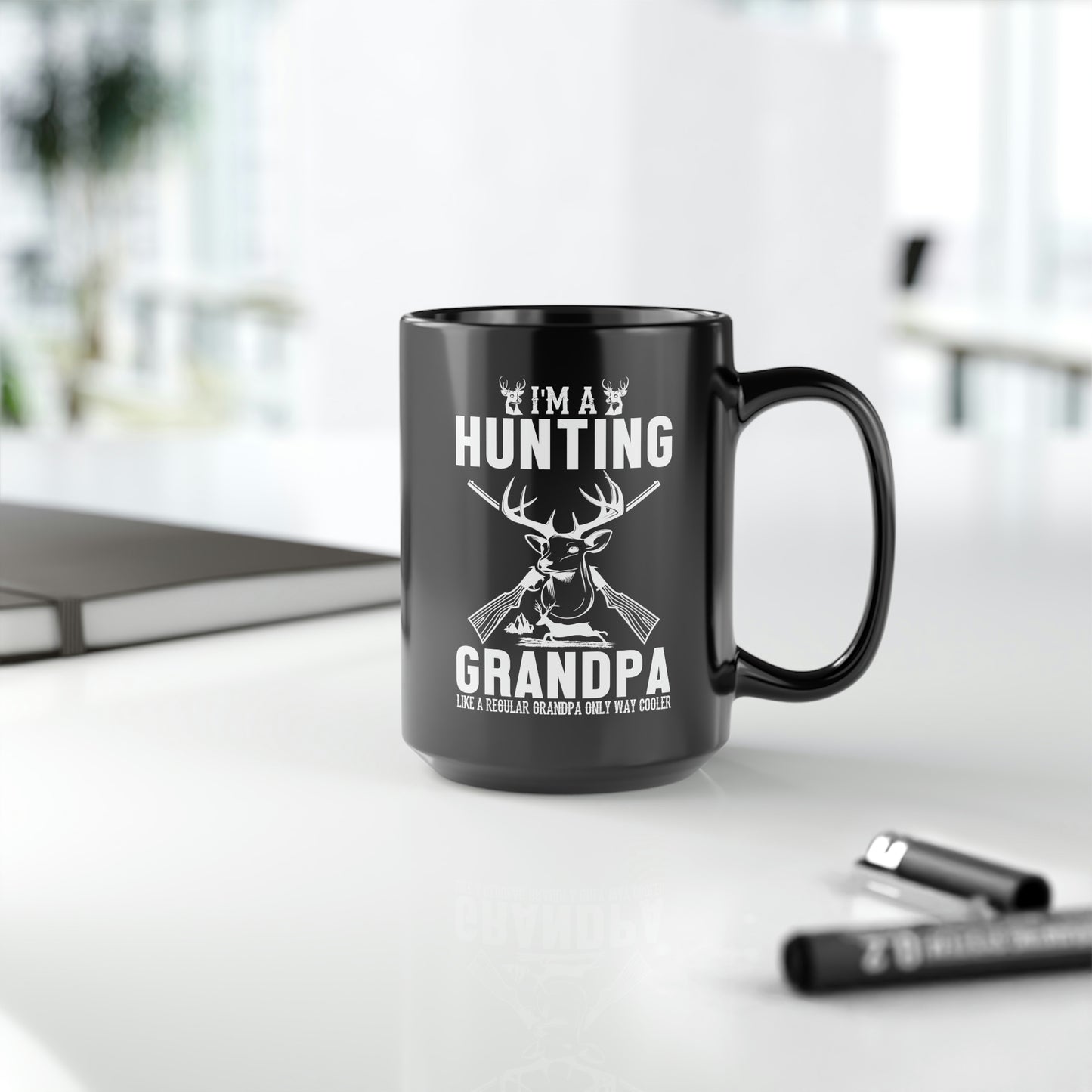 I'm A Hunting Grandpa Mug, 15oz