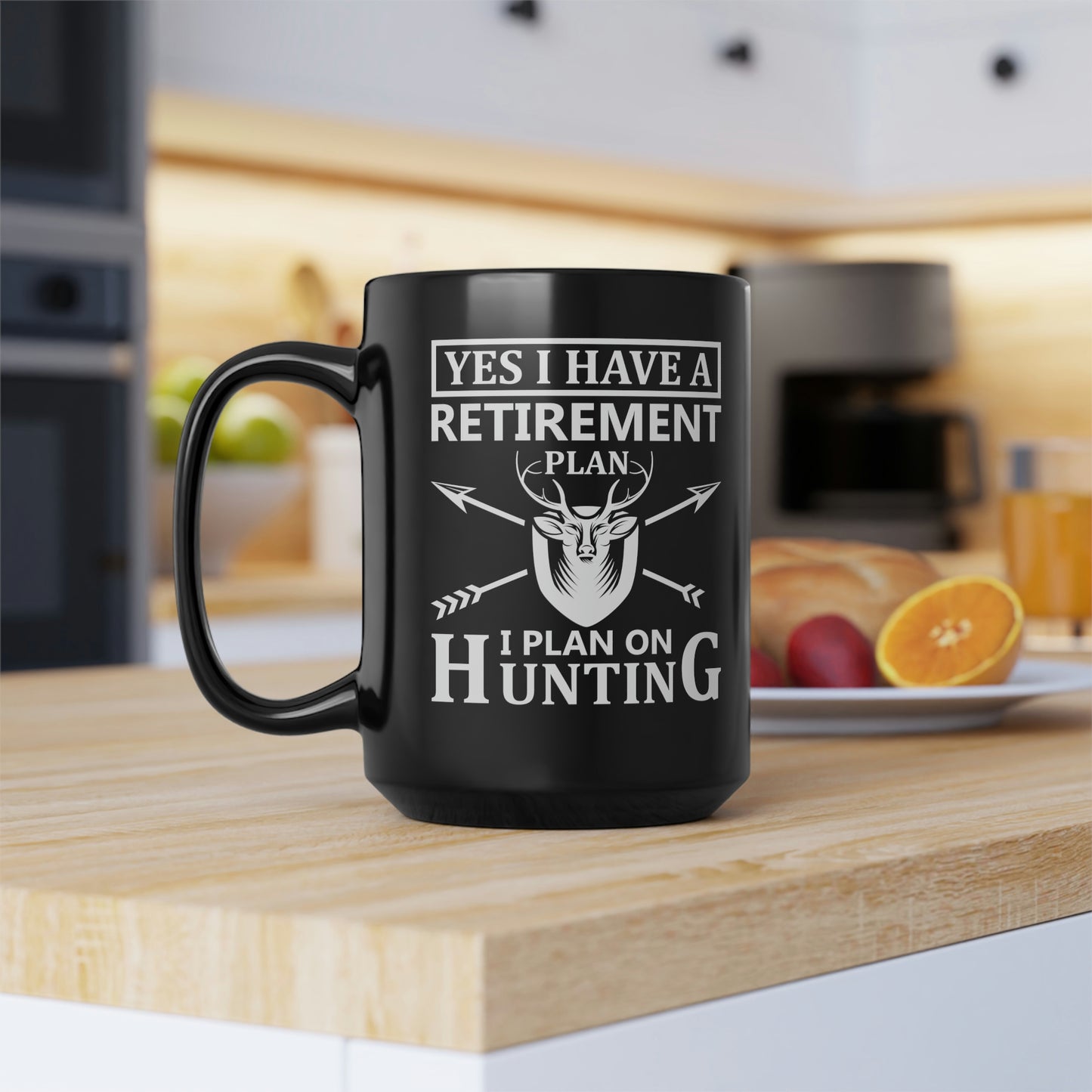 Yes I Have A Retirement Plan Mug, 15oz