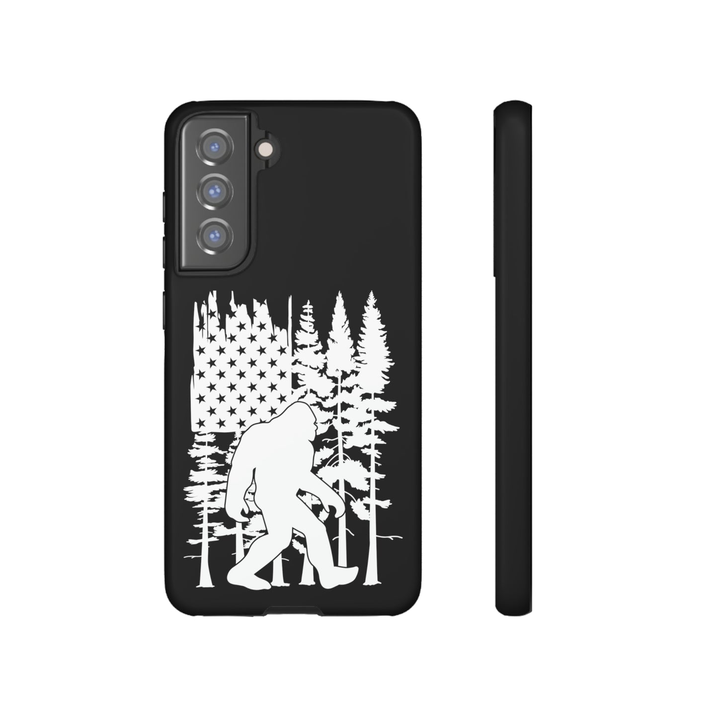 Bigfoot American Flag Phone Case