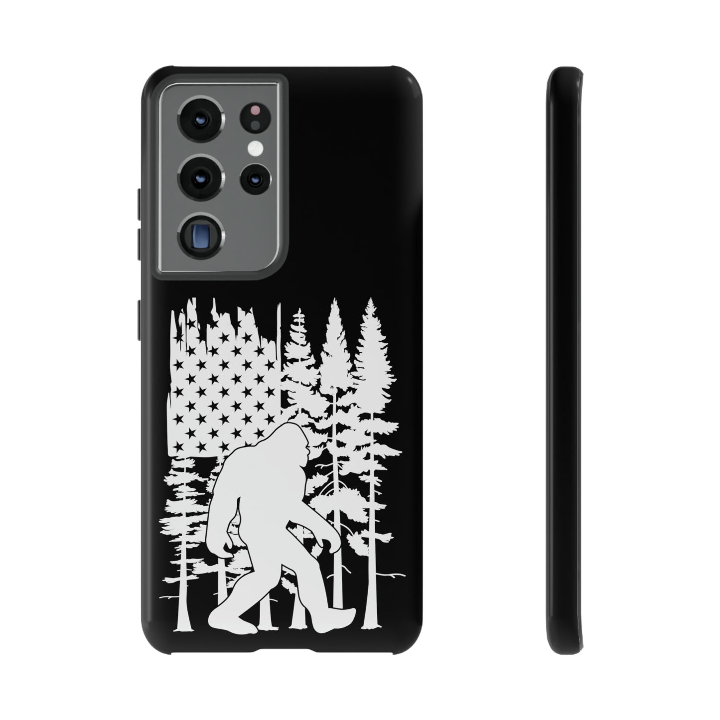 Bigfoot American Flag Phone Case