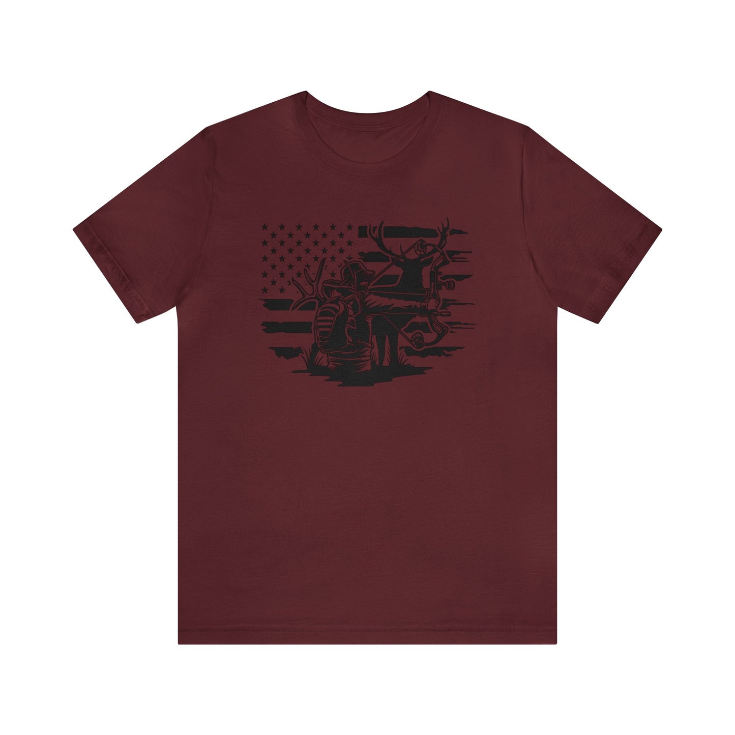 Bowhunter American Flag T-Shirt